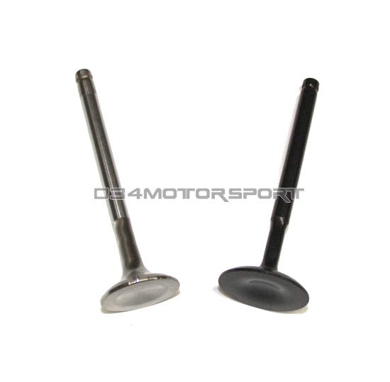 High Flow Valve Pair, Audi I5 20V, .5mm Oversize, Stainless Intake, Inconel Exhaust