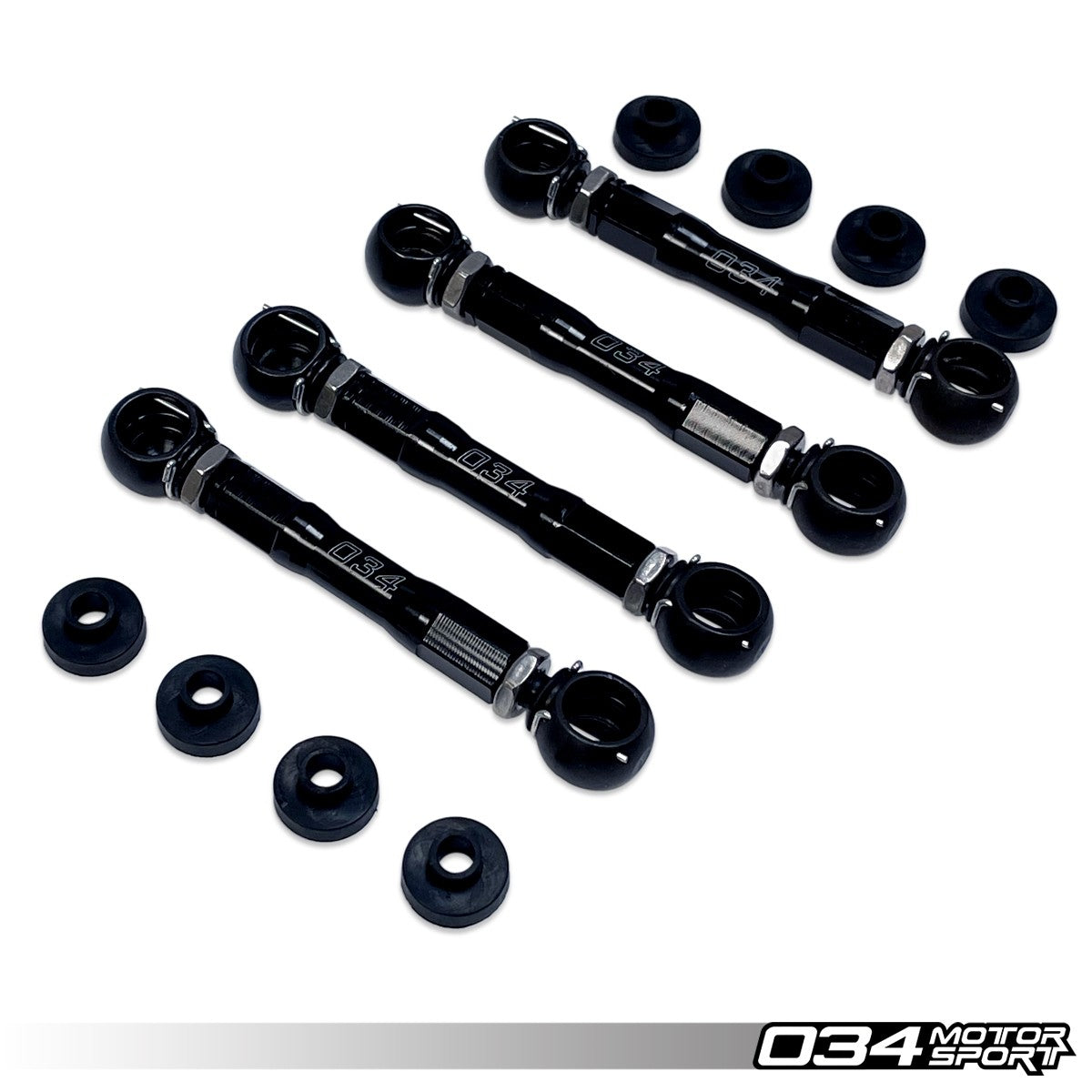 Adjustable Lowering Link Kit, Billet Aluminum, Audi C7 with Adaptive Air Suspension