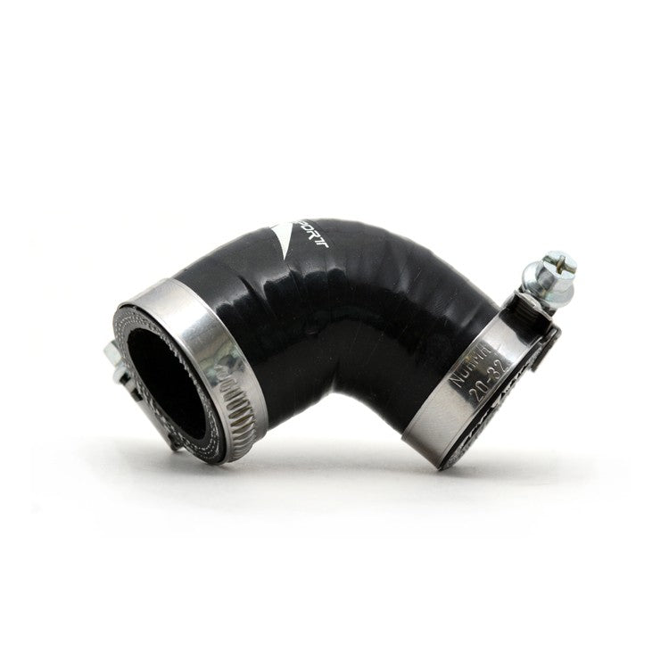 Breather Hose, B6 Audi A4 1.8T, PRV Elbow to Tube, Silicone, Replaces 06B 103 221 M