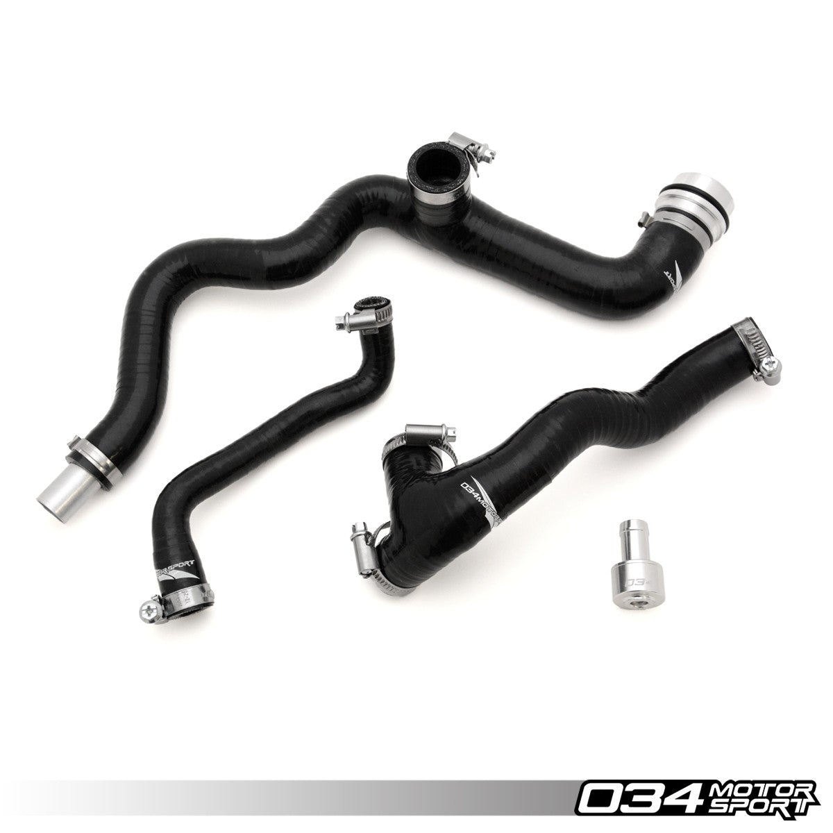 Breather Hose Kit, Early MkIV Volkswagen 1.8T AWV/AWW/AWP, Reinforced Silicone