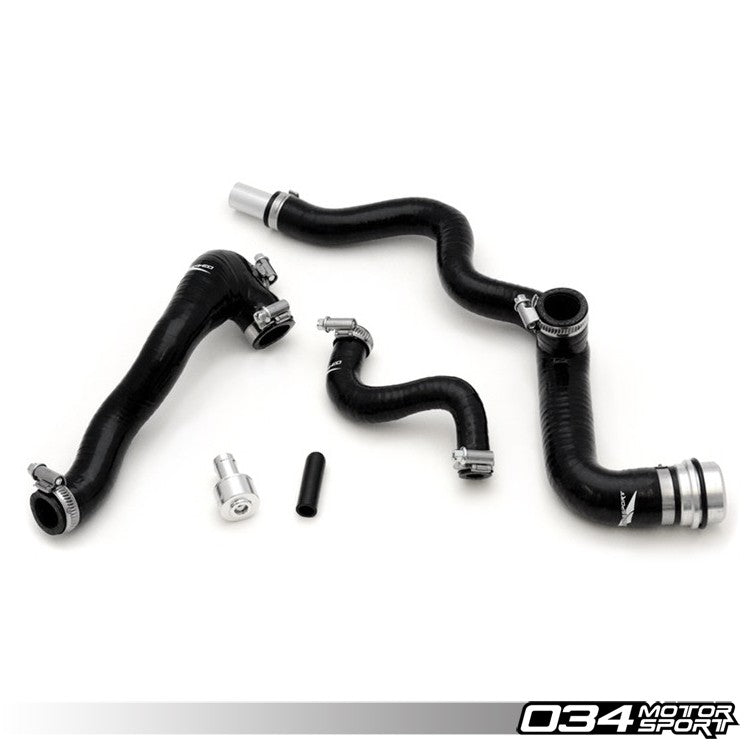 Breather Hose Kit, Late MkIV Volkswagen 1.8T AWP, Reinforced Silicone