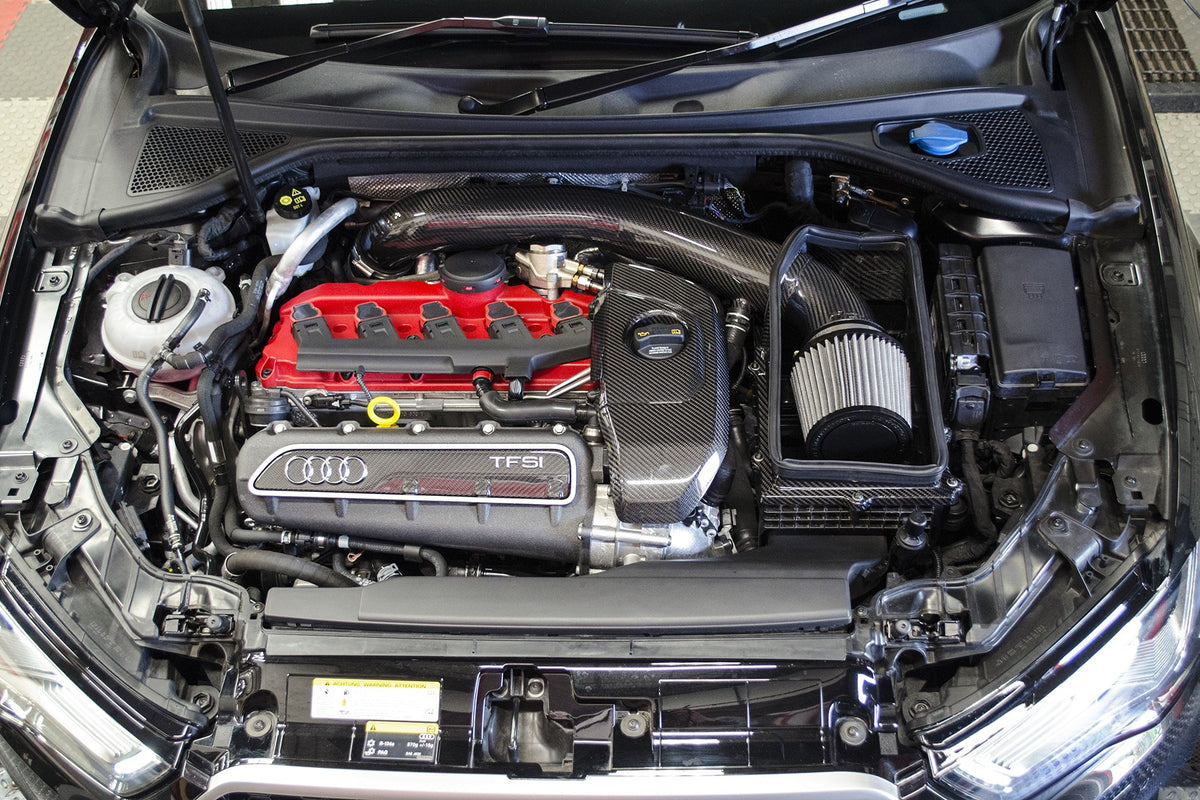 8V Audi RS3 2.5 TFSI X34 Carbon Fiber Cold Air Intake System for ROW (Non-USA) Vehicles - image 7