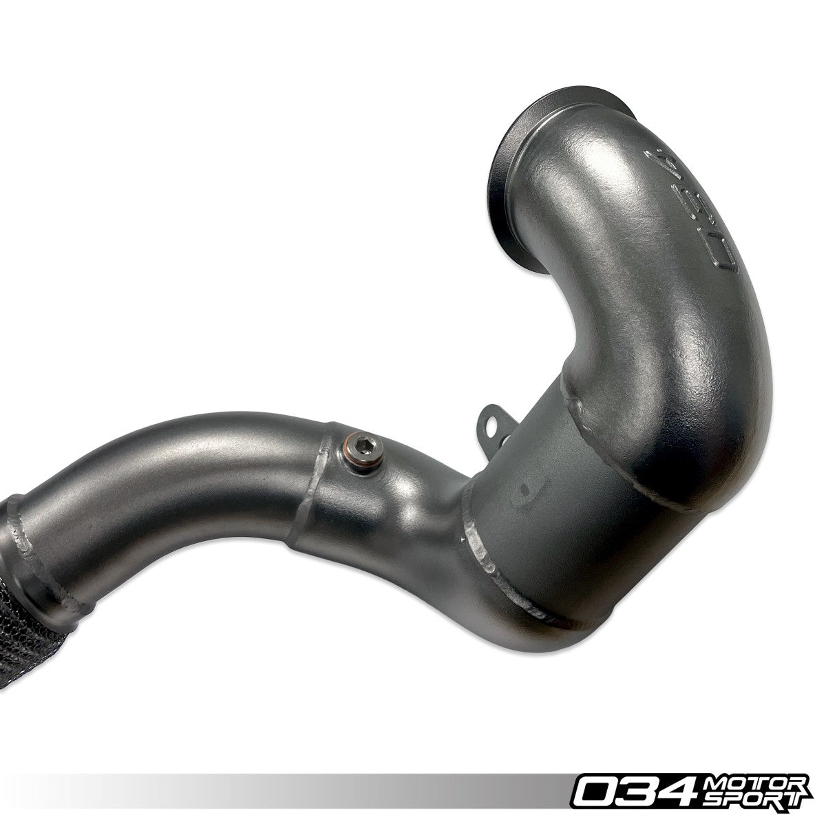 Cast Stainless Steel Racing Downpipe, 8V Audi A3/S3 & MKVII Volkswagen Golf R - image 3