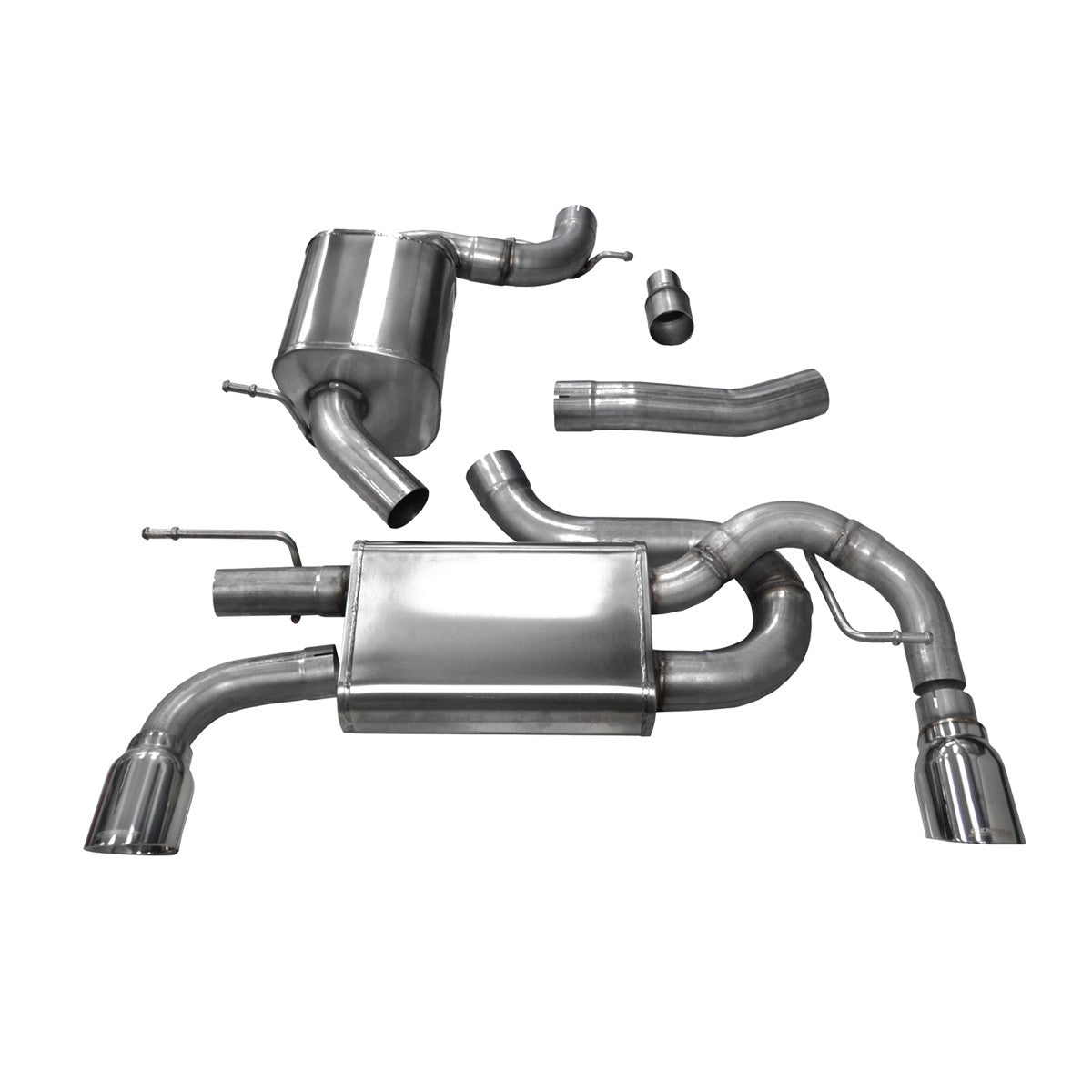 Corsa Performance MkVI Volkswagen Golf/GTI 2.0T Cat-Back Exhaust System