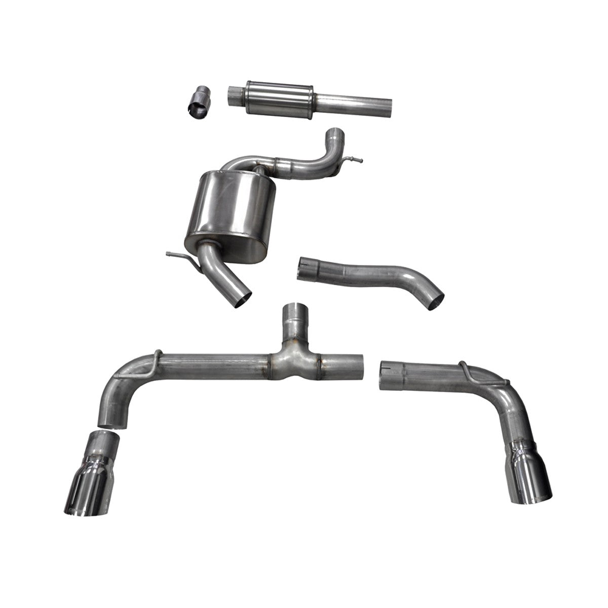 Corsa Performance MKVII Volkswagen Golf/GTI 2.0 TSI Cat-Back Exhaust System