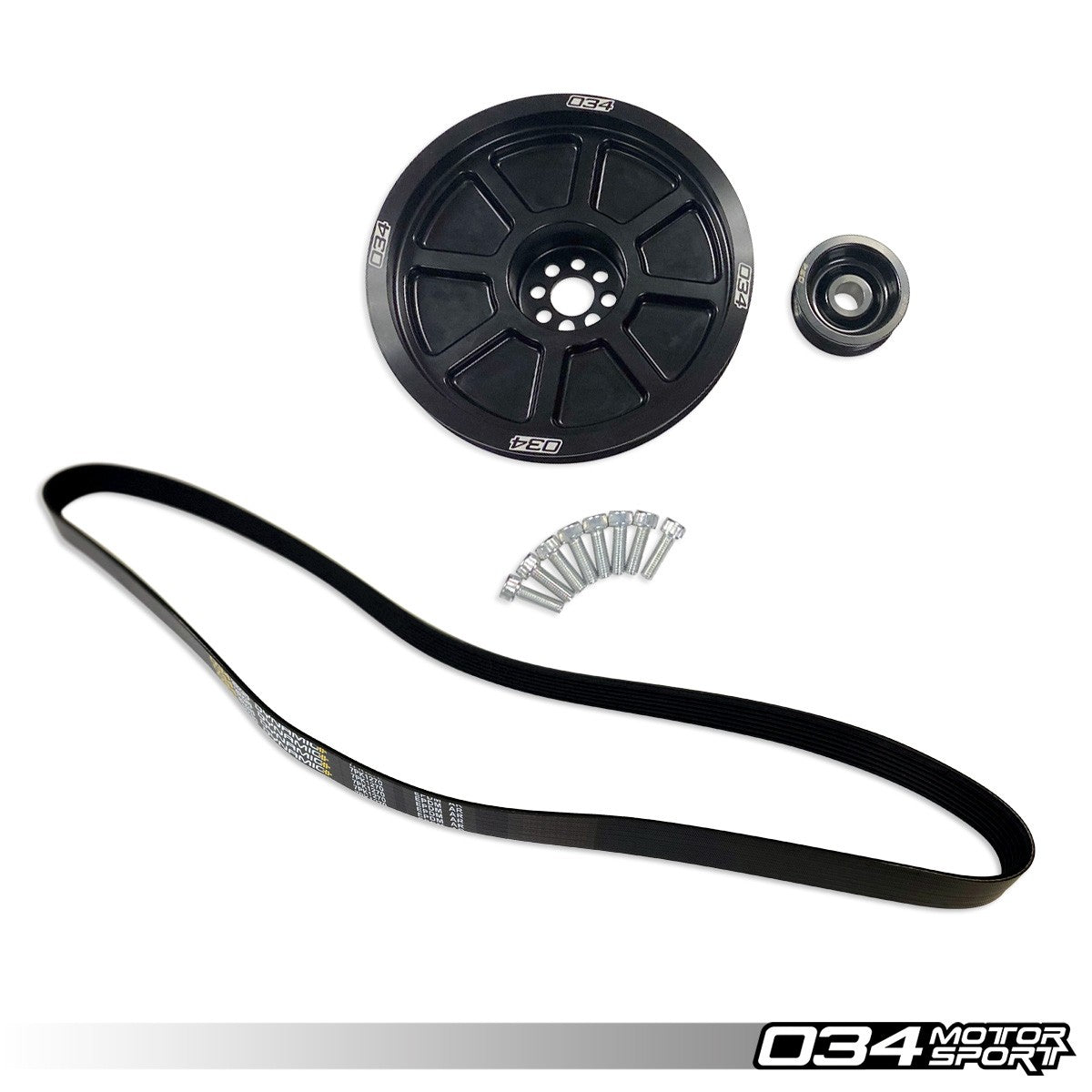 Dual Pulley Hardware Kit, 190mm, Audi B8 S4/S5/Q5/SQ5, C7 A6/A7, D4 A8 3.0 TFSI