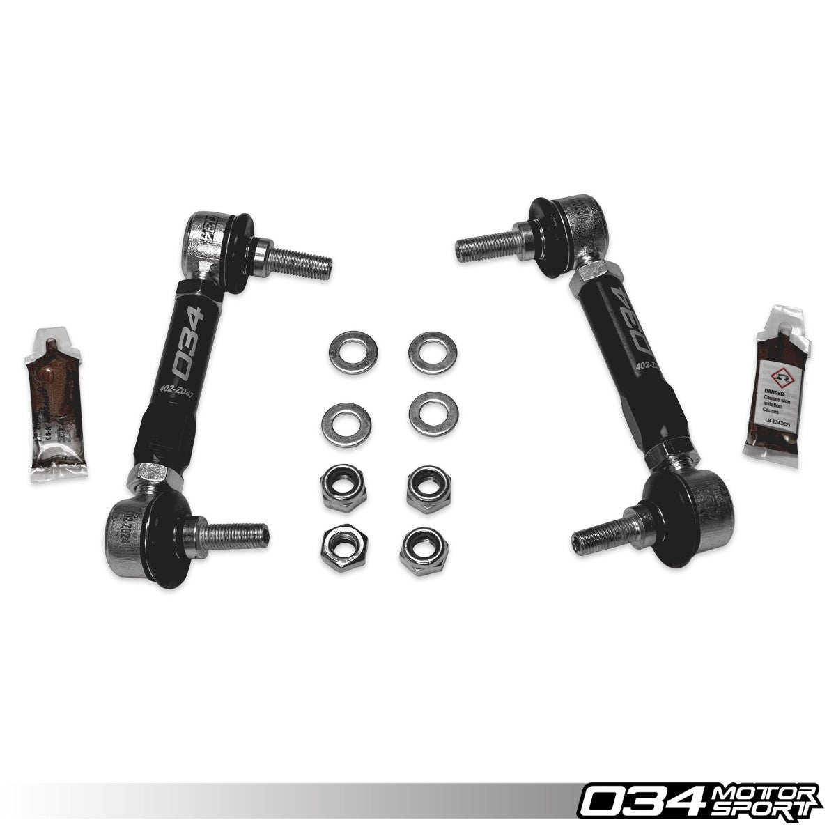Dynamic+ Billet Adjustable Rear Sway Bar End Links, BMW F2x/F3x/G2x Chassis