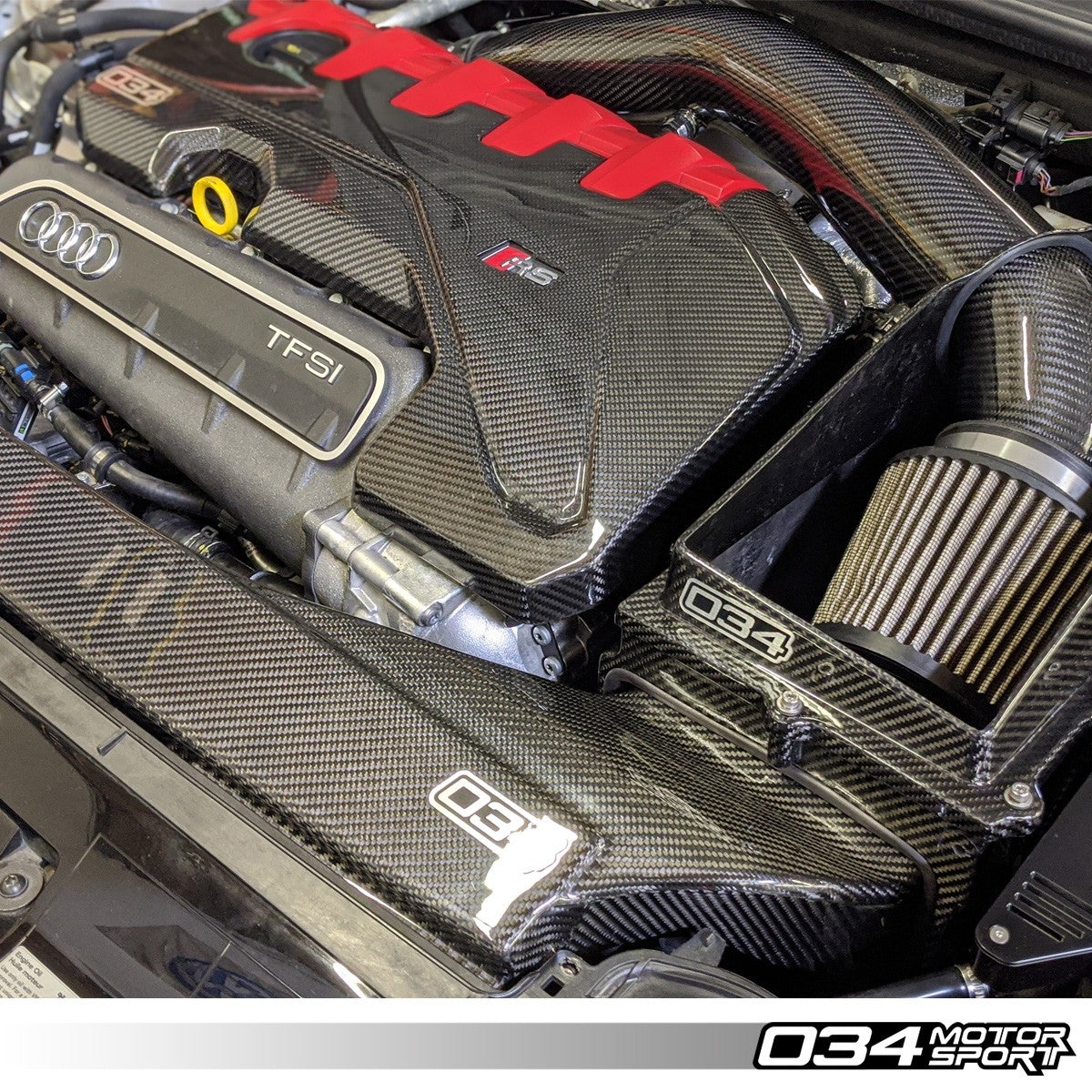 Carbon Fiber Engine Cover, Audi 8V RS3 and 8S TTRS - image 5