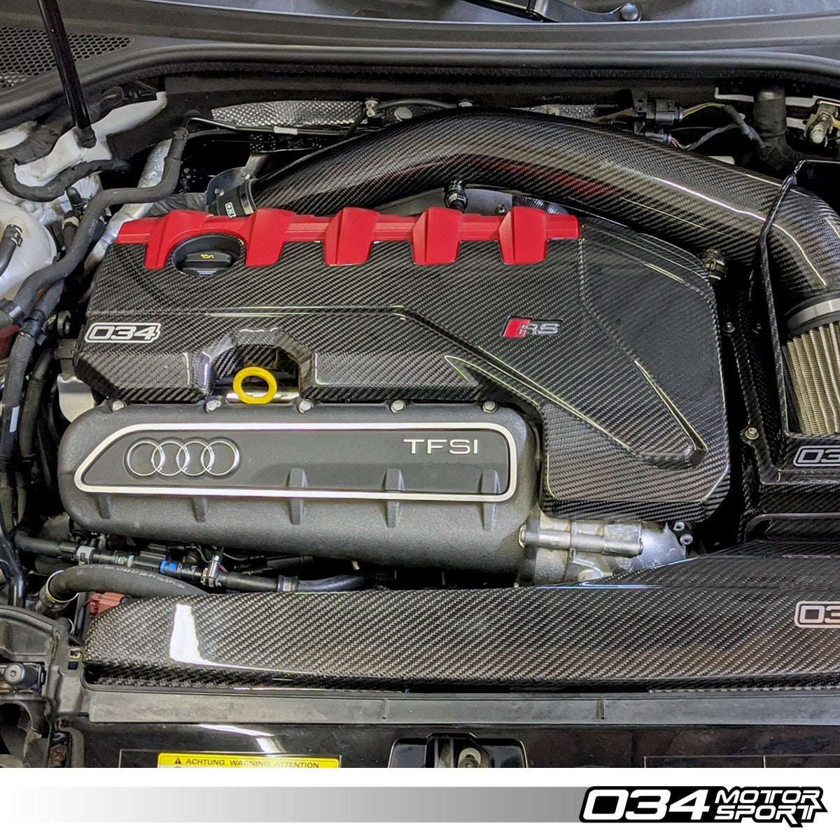 Carbon Fiber Engine Cover, Audi 8V RS3 and 8S TTRS - image 7