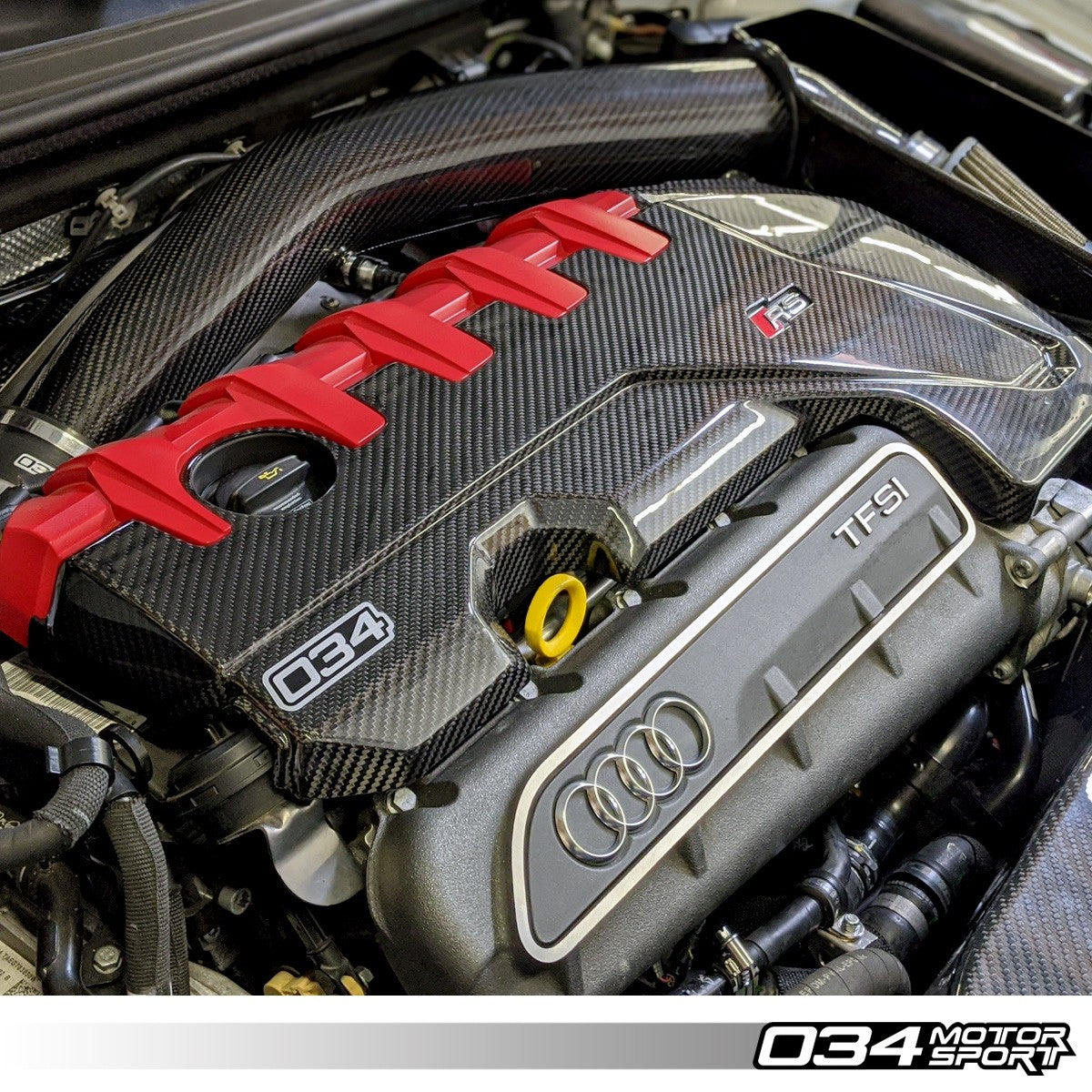 Carbon Fiber Engine Cover, Audi 8V RS3 and 8S TTRS - image 6