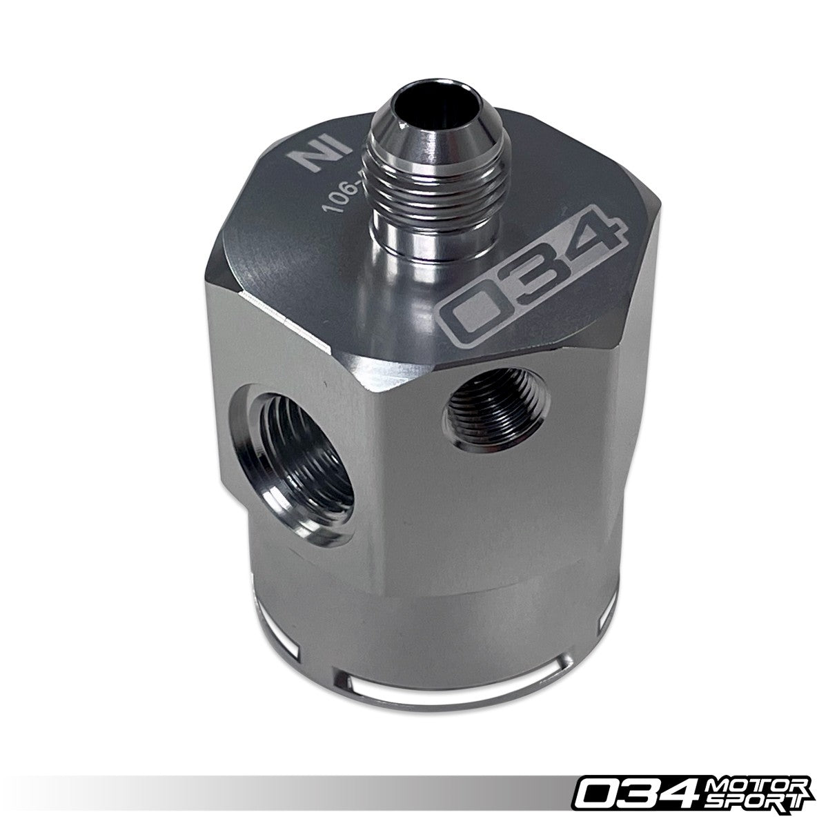 Fuel Pressure Regulator (FPR) Housing Adapter, Remote Mount, Billet Aluminum - image 3