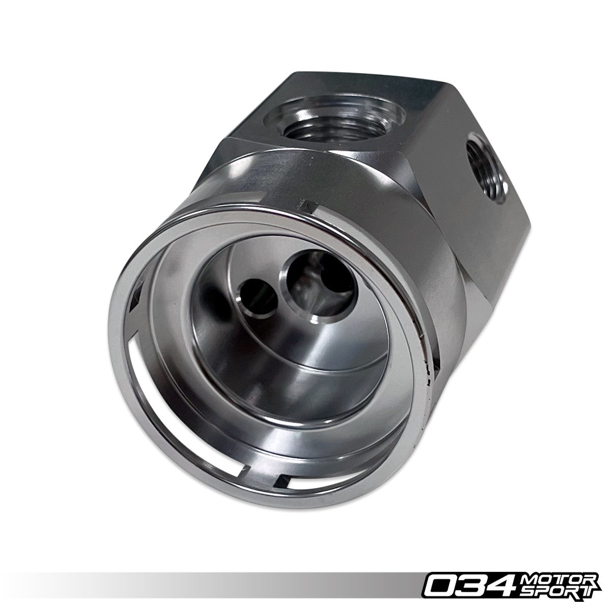 Fuel Pressure Regulator (FPR) Housing Adapter, Remote Mount, Billet Aluminum - image 4