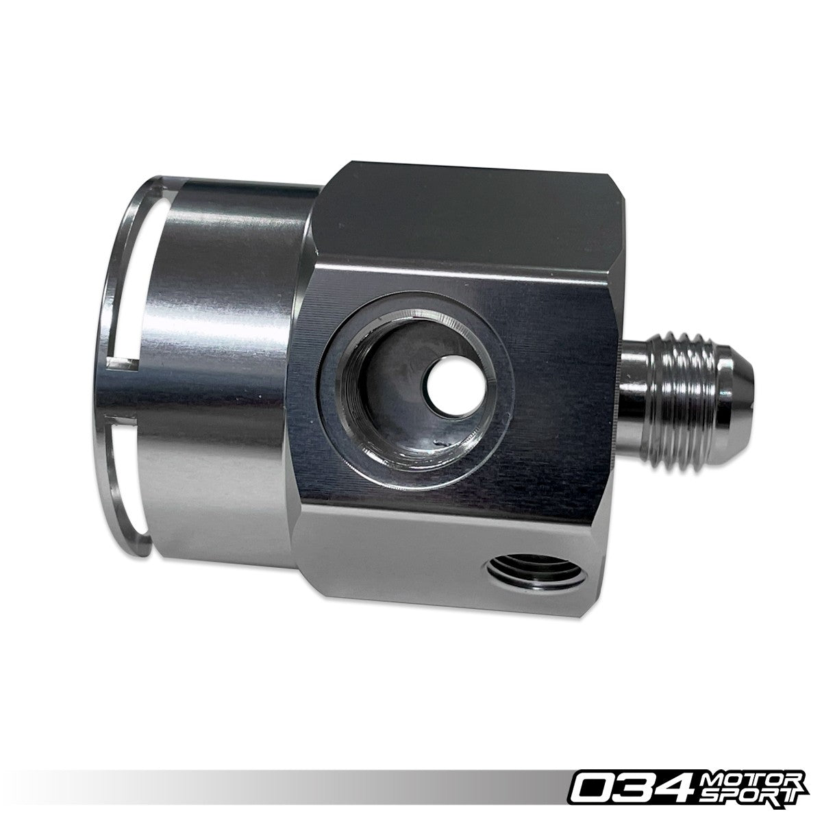 Fuel Pressure Regulator (FPR) Housing Adapter, Remote Mount, Billet Aluminum - image 5