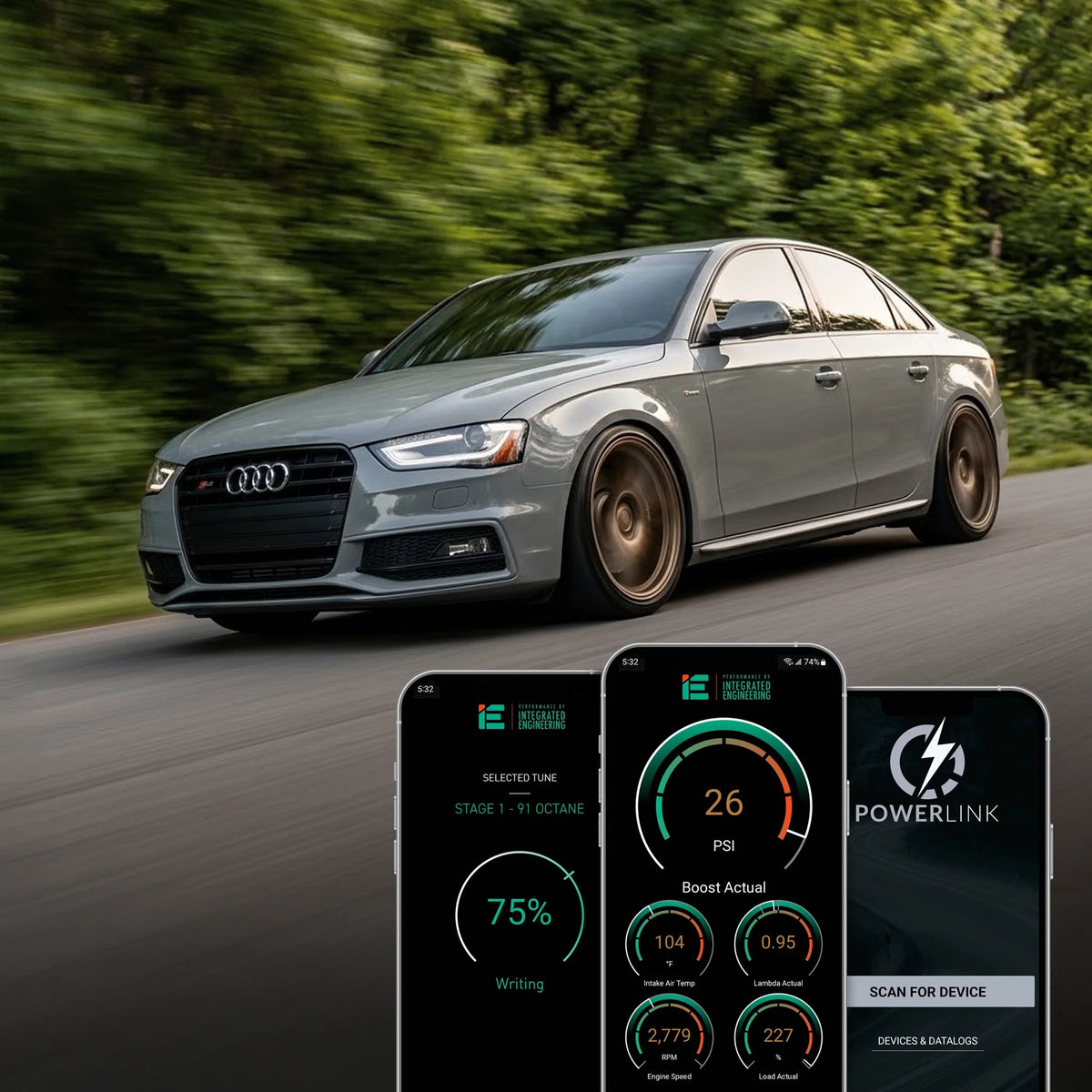 IE Audi 3.0T Performance ECU Tune | Fits B8/B.5 S4. S5, C7 A6, A7, Q5
