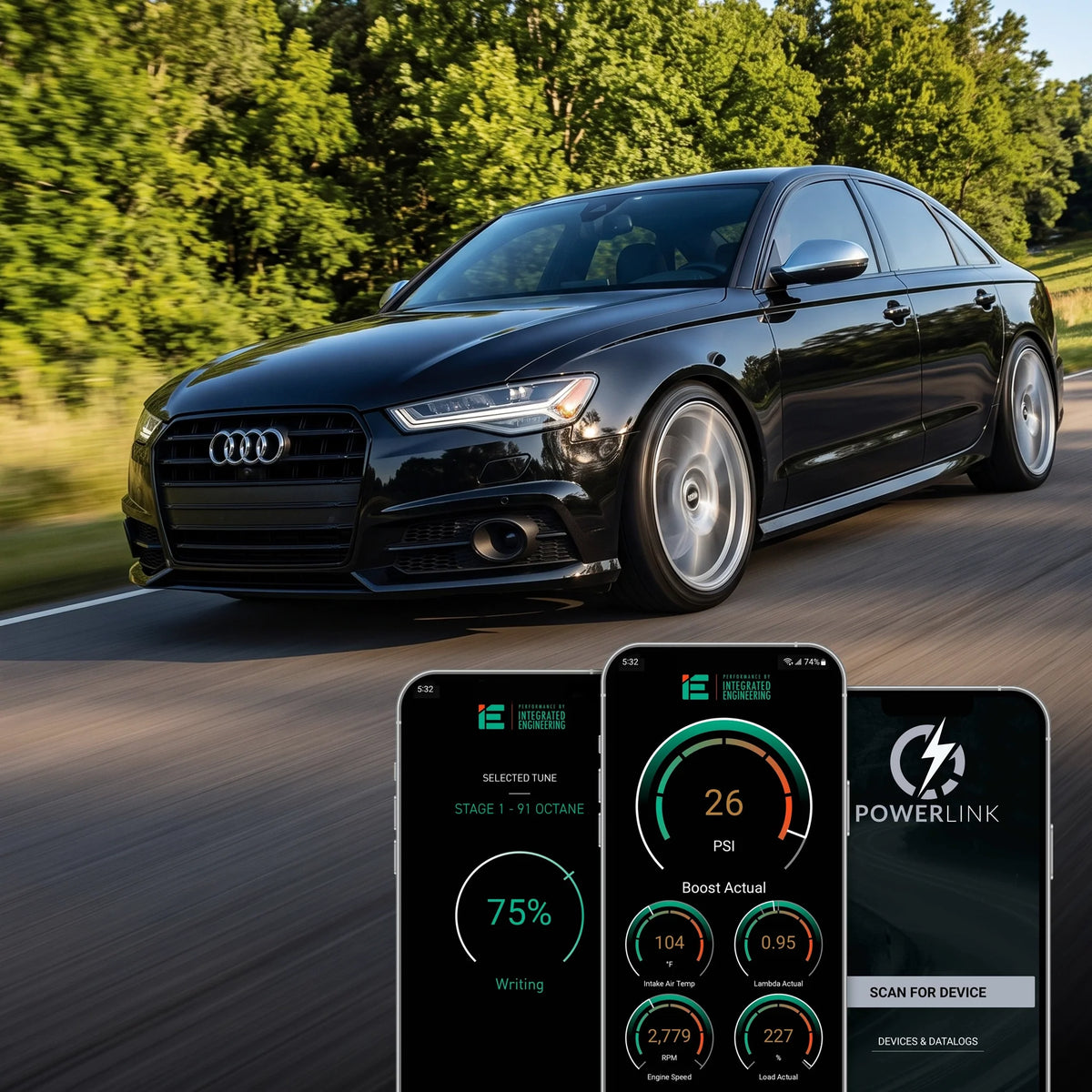 IE Audi 4.0T EA824 ECU Tune | Fits C7/C7.5 S6 & S7