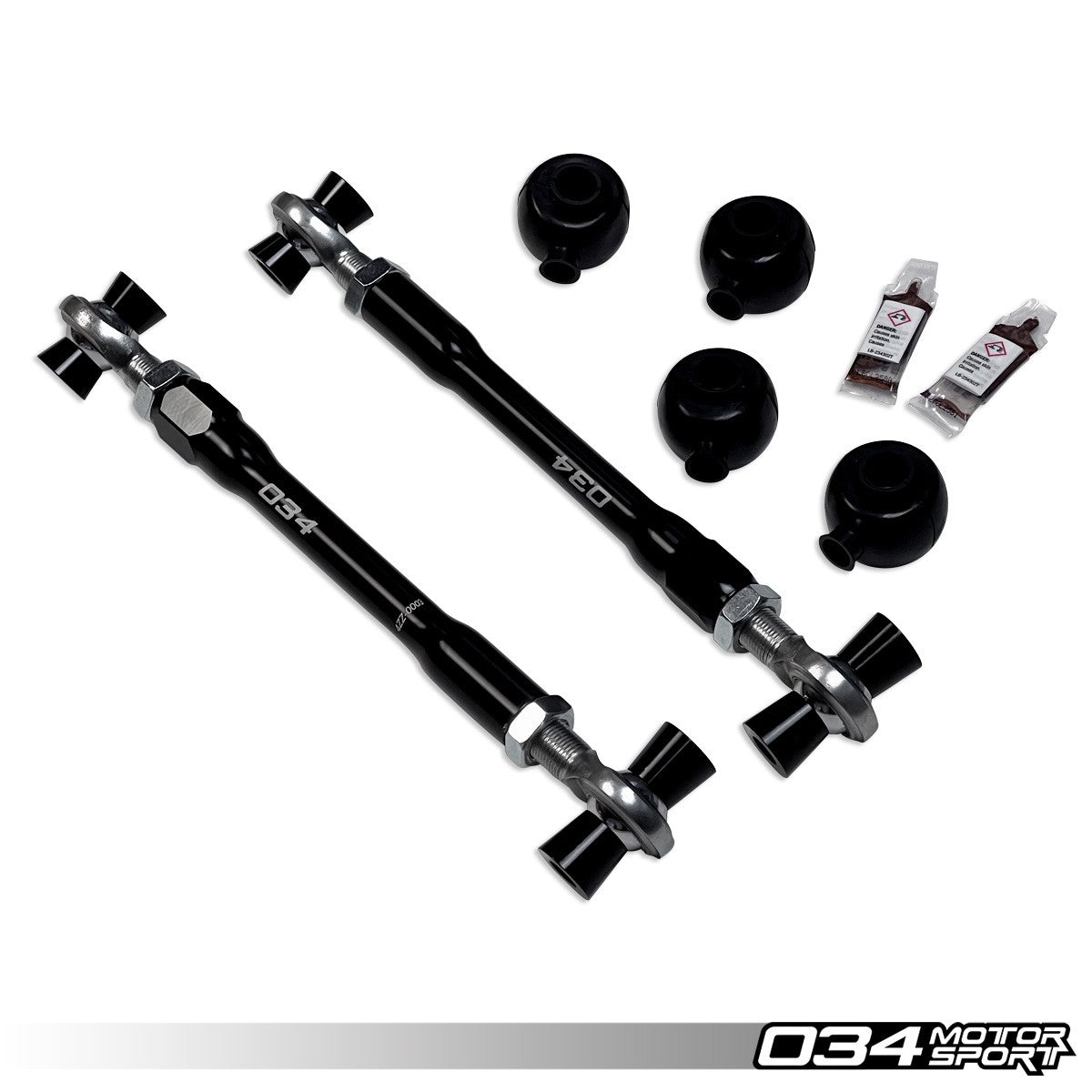 Motorsport Adjustable Rear Toe Links, Volkswagen & Audi PQ35 and MQB Evo