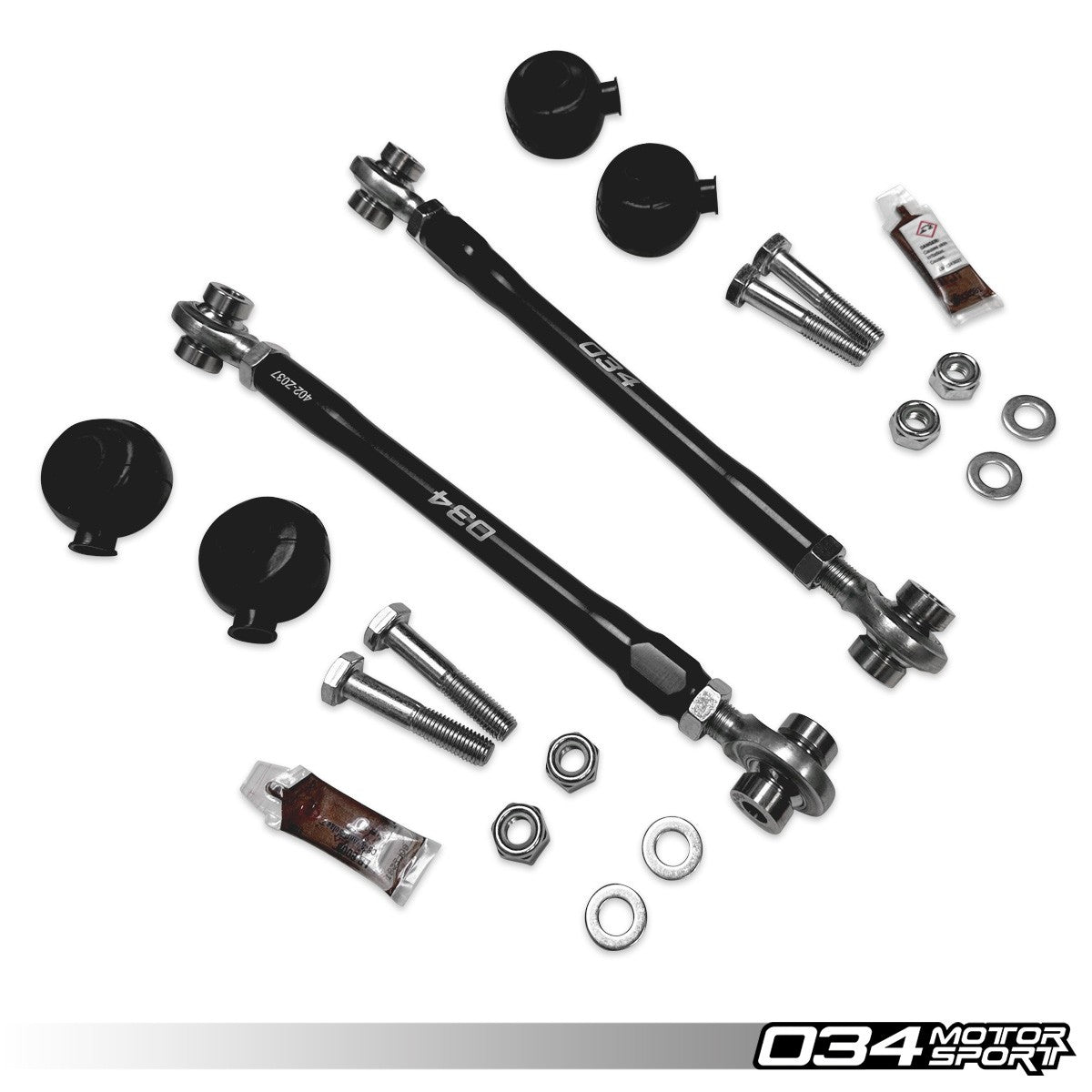 Motorsport Billet Adjustable Front Sway Bar End Link For BMW E9X Non-M - image 2