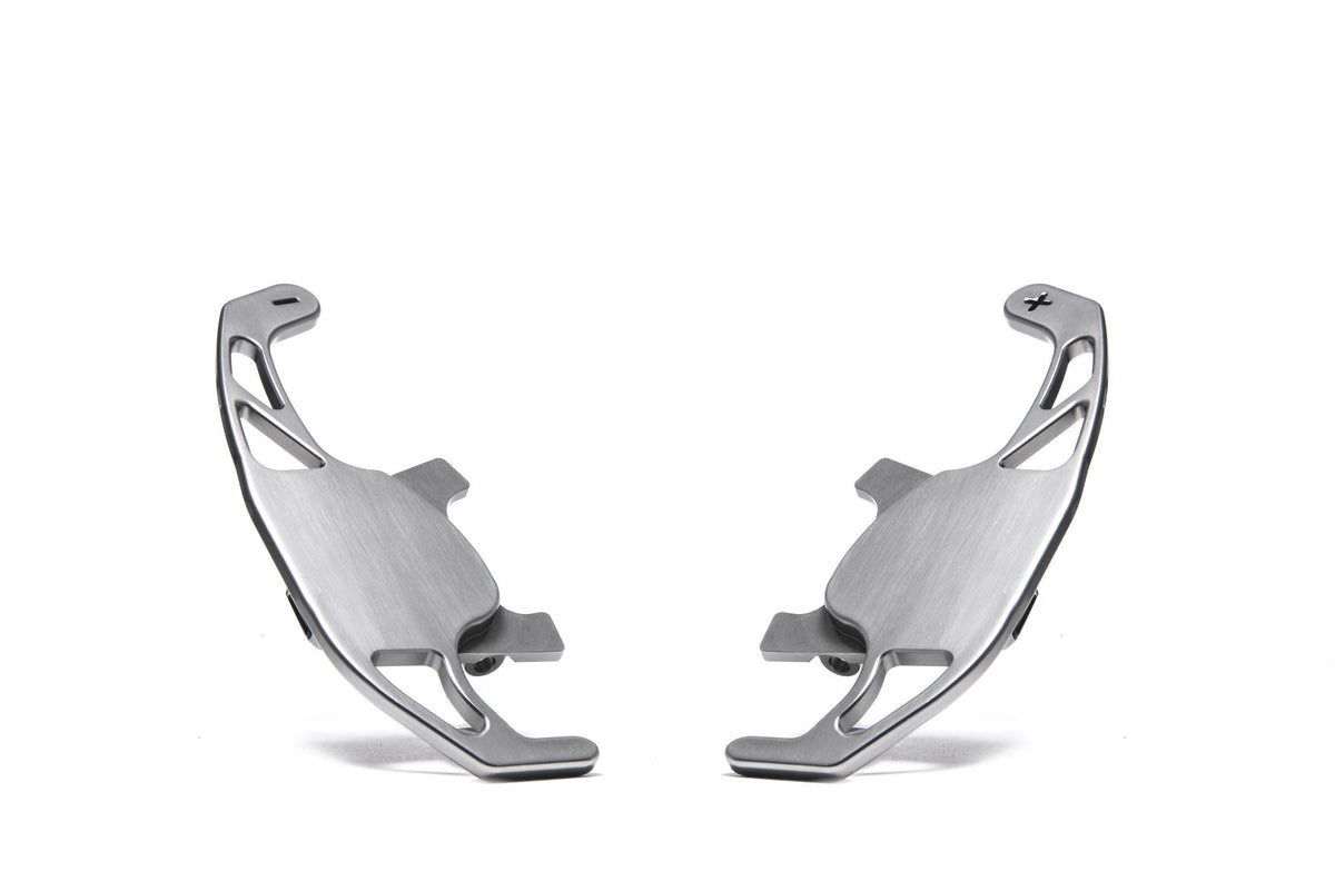 RacingLine Billet S-Tronic Paddles Titanium finish / A4 & S4 & RS4(B9) / A5 & S5 & RS5 (B9) / A3,S3,RS3 (Audi Sport stee