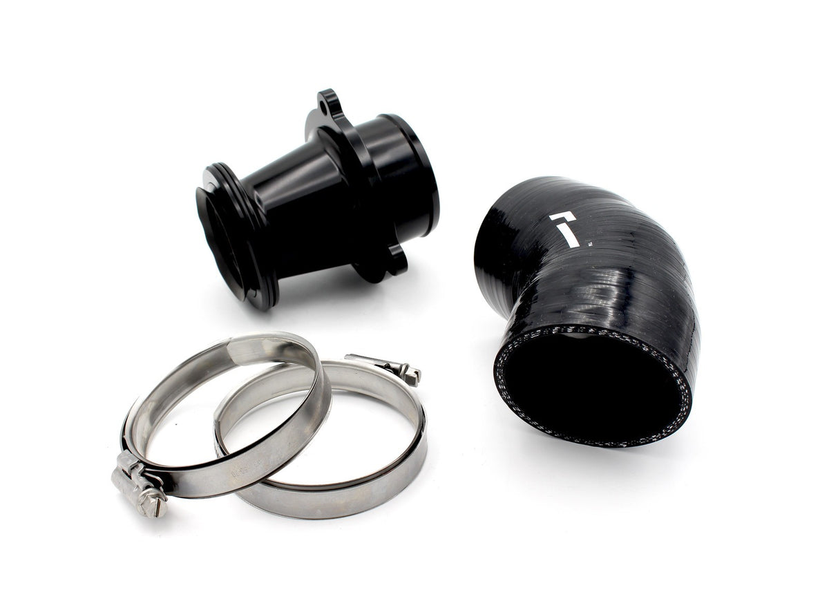 RacingLine Tapered Turbo Muffler Delete inc Large Bore Connector Hose for Garrett Turbo / MQB EVO / 2.0 TSI - image 2