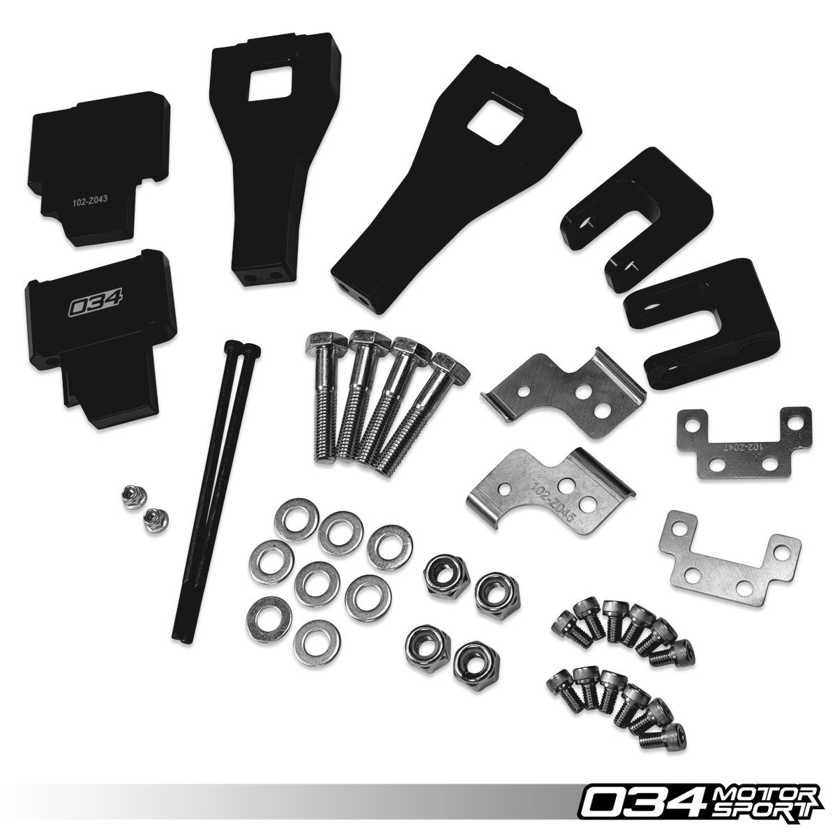 Radiator Relocation Kit, B8/B8.5 Audi with 4.0T Swap - image 2