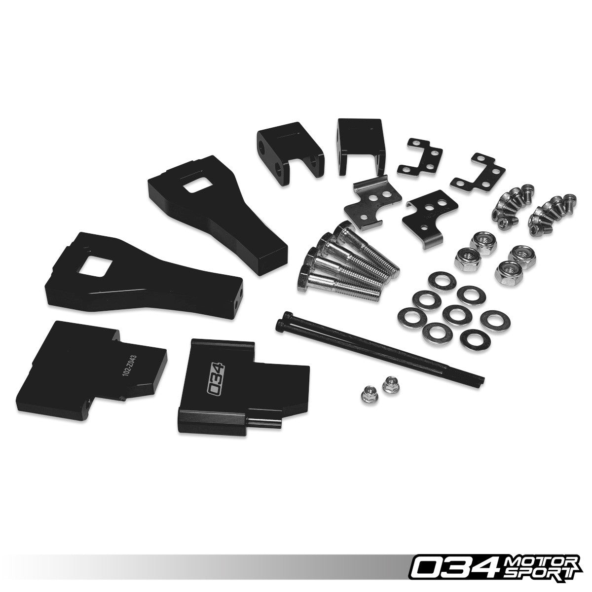 Radiator Relocation Kit, B8/B8.5 Audi with 4.0T Swap - image 3