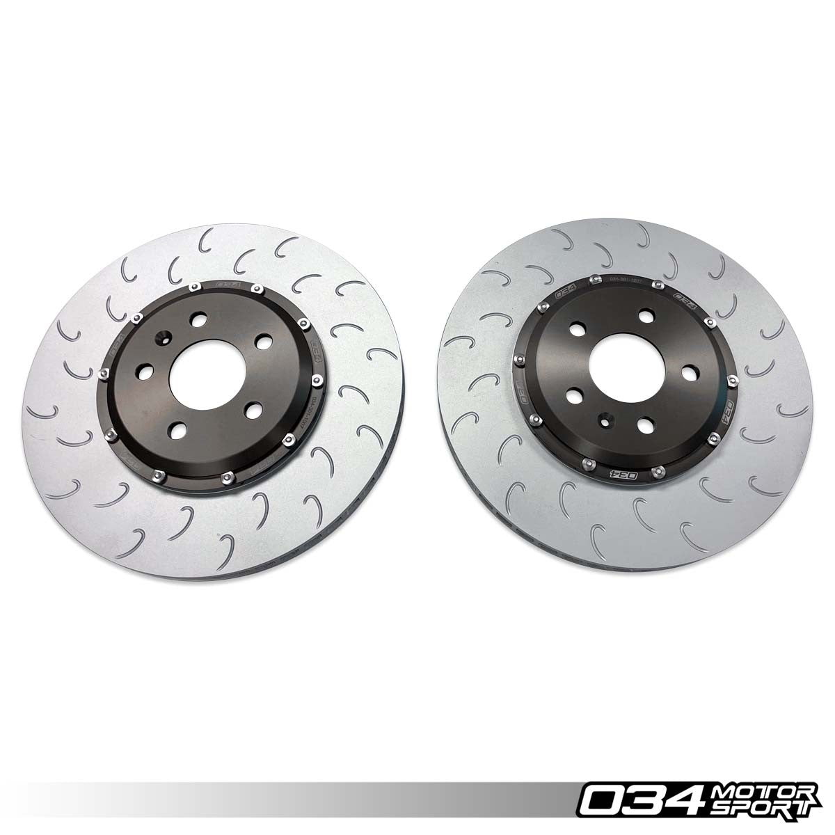 2-Piece Floating Front Brake Rotor Upgrade Kit for Audi B8/B8.5 S4/S5/Q5