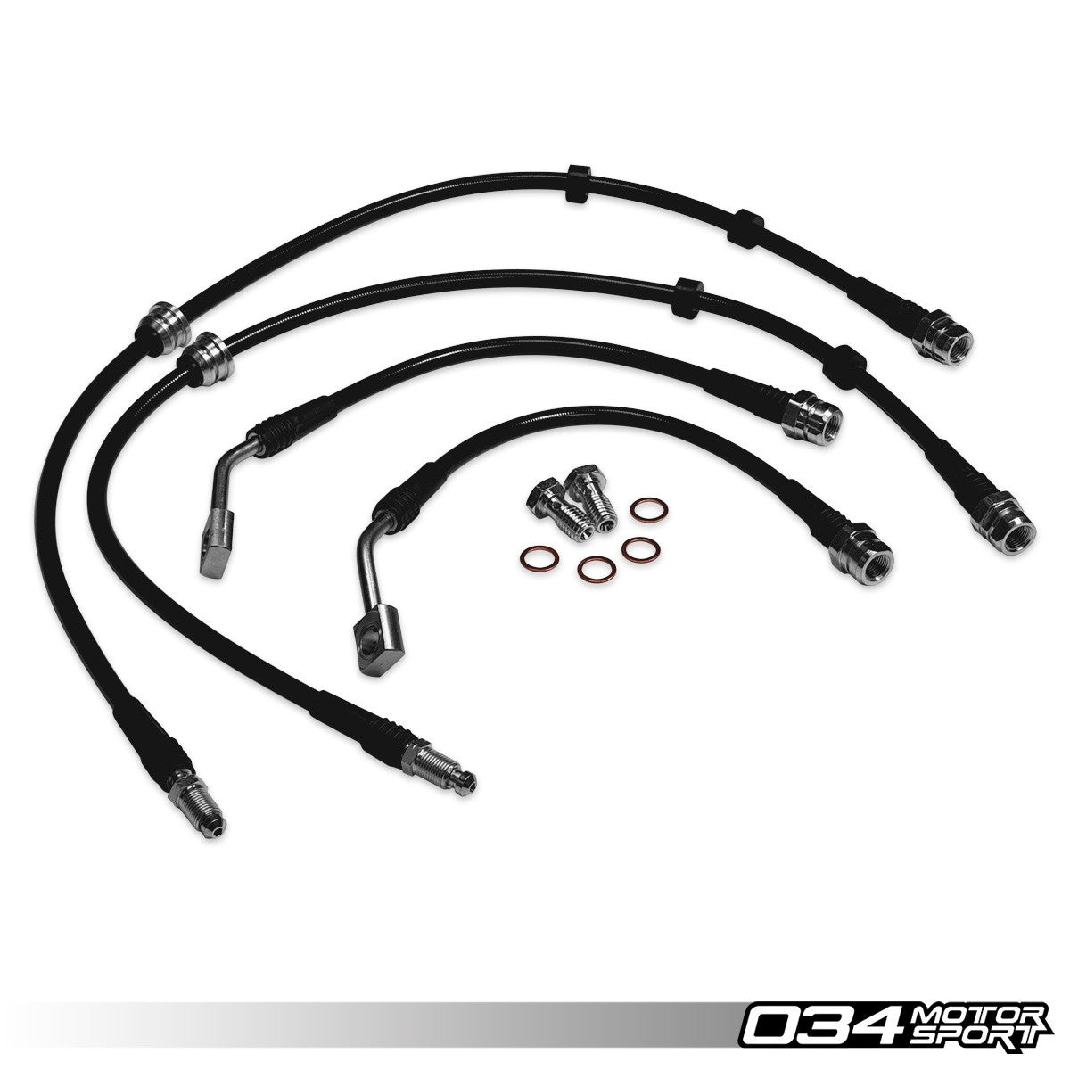 Stainless Steel Braided Brake Line Kit, 8Y Audi RS3 - image 2