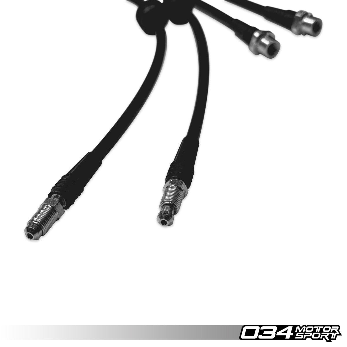 Stainless Steel Braided Brake Line Kit, G80/G82/G87 BMW M2/M3/M4 - image 2