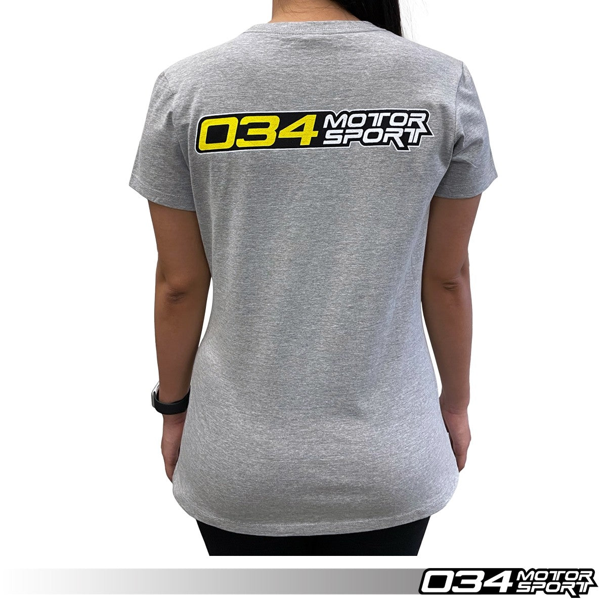 T-Shirt, "034Motorsport", Gray, Women's - image 2