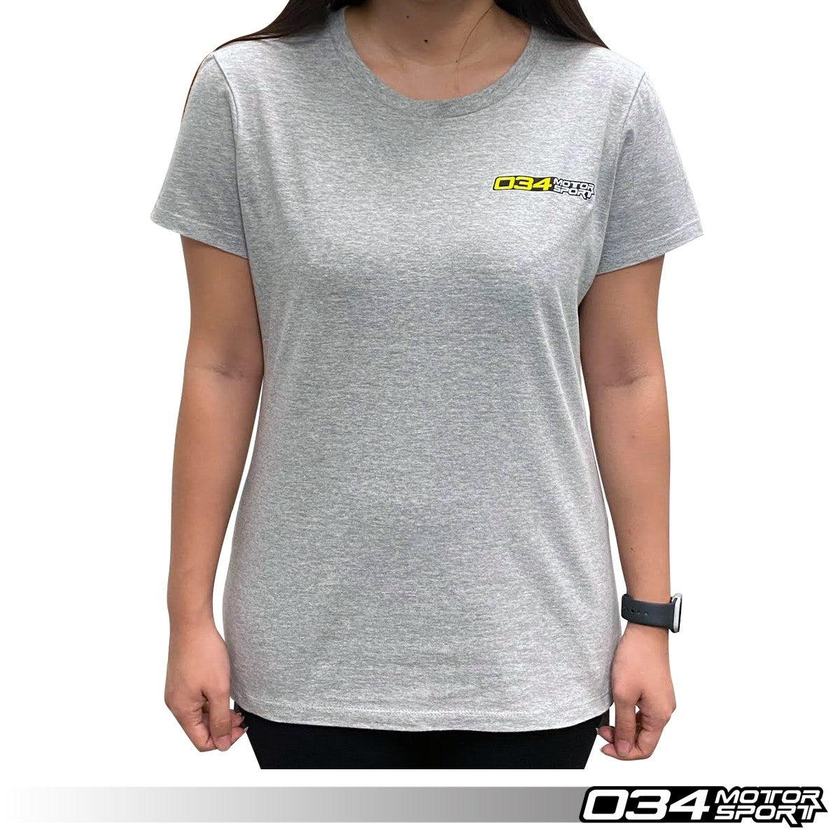 T-Shirt, "034Motorsport", Gray, Women's
