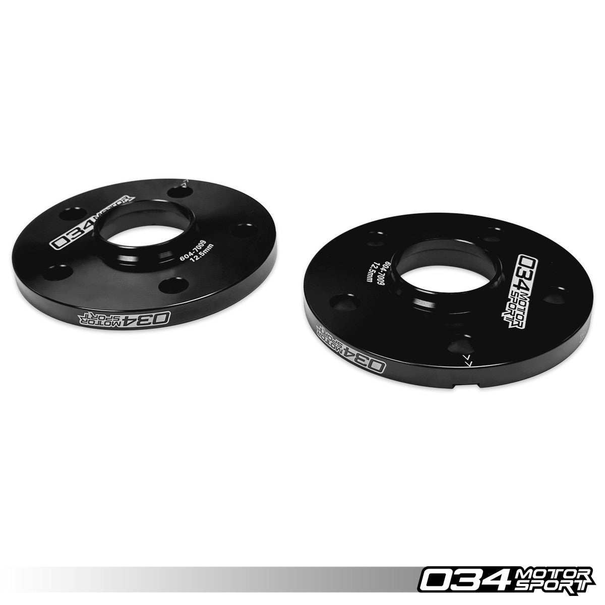Wheel Spacer Pair, 12.5mm, Volkswagen & Audi 5x112 with 57.1mm Center Bore - image 2