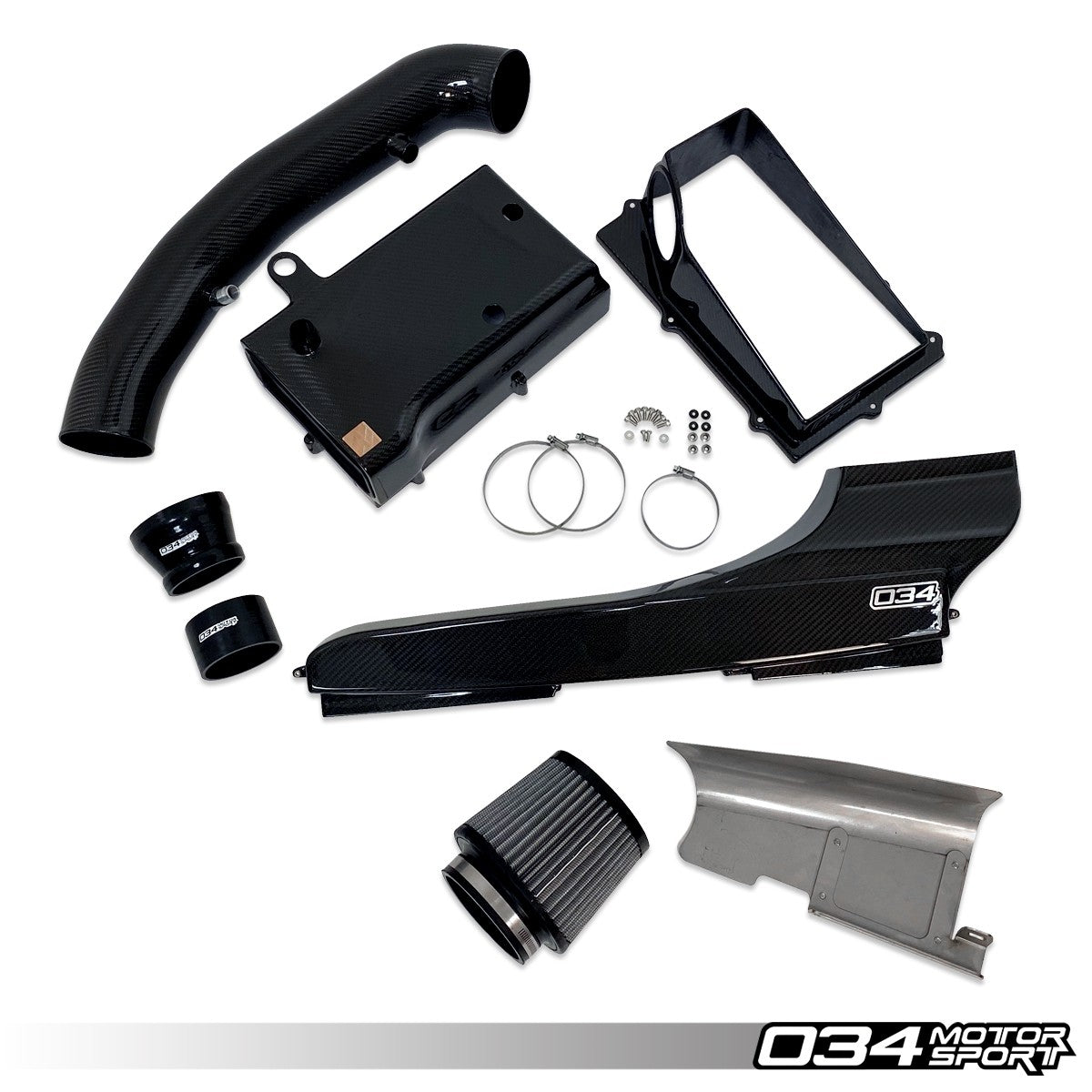 X34 Carbon Fiber Open-Top 4" Intake Bundle Audi TTRS & RS3 2.5 TFSI EVO - image 4