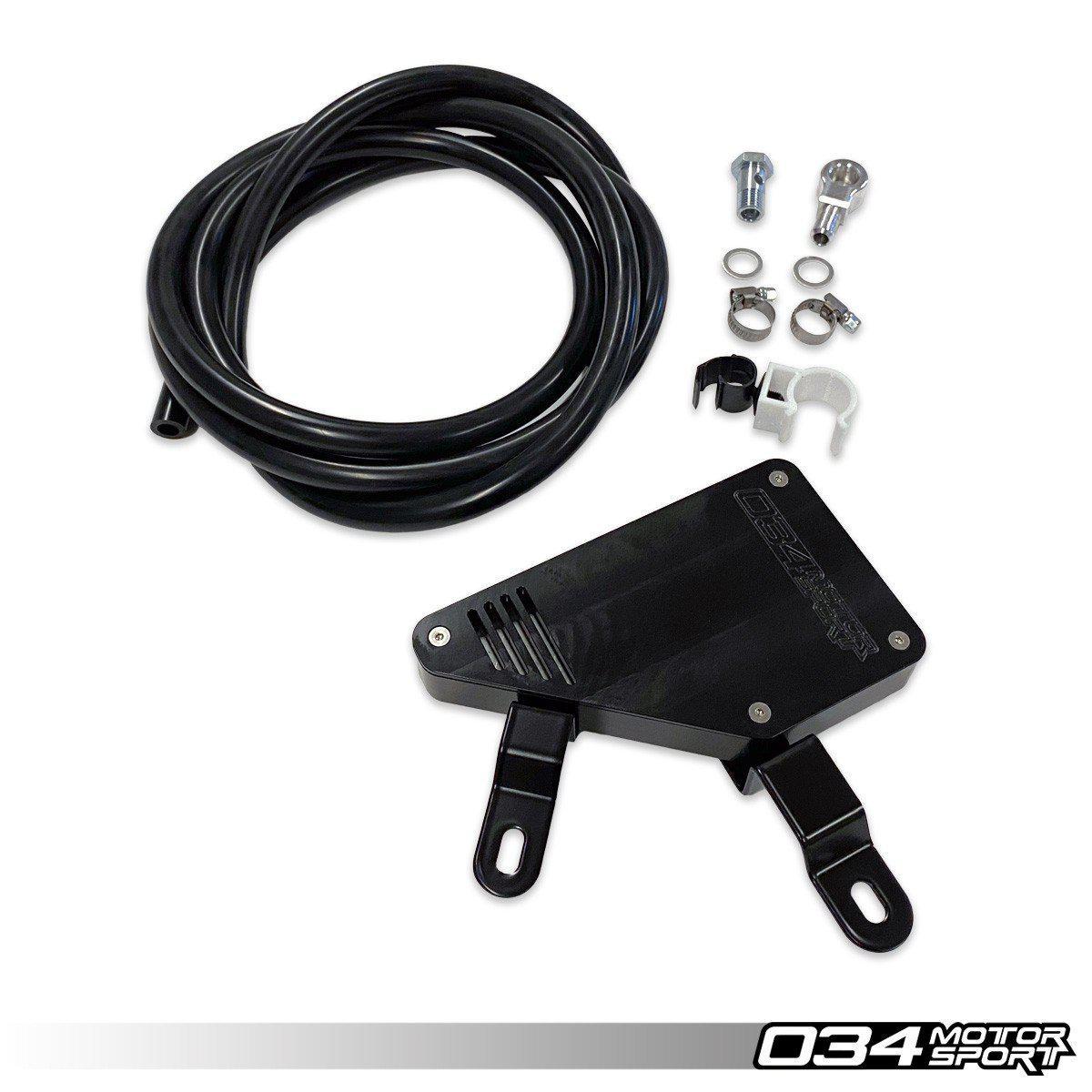 034Motorsport Billet Aluminum Dsg Breather Catch Can Kit For Audi 8V.5 RS3