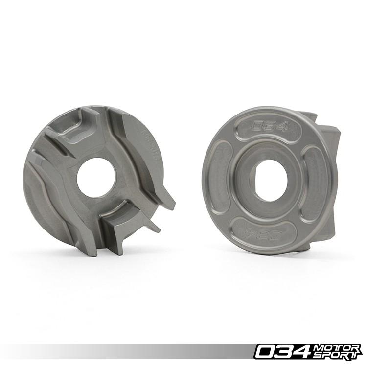 034Motorsport Billet Aluminum Rear Differential Carrier Mount Insert Kit, B8 Audi A4/S4/RS4, A5/S5/RS5, Q5/SQ5 & C7 Audi A6/S6/RS6, A7/S7/Rs7