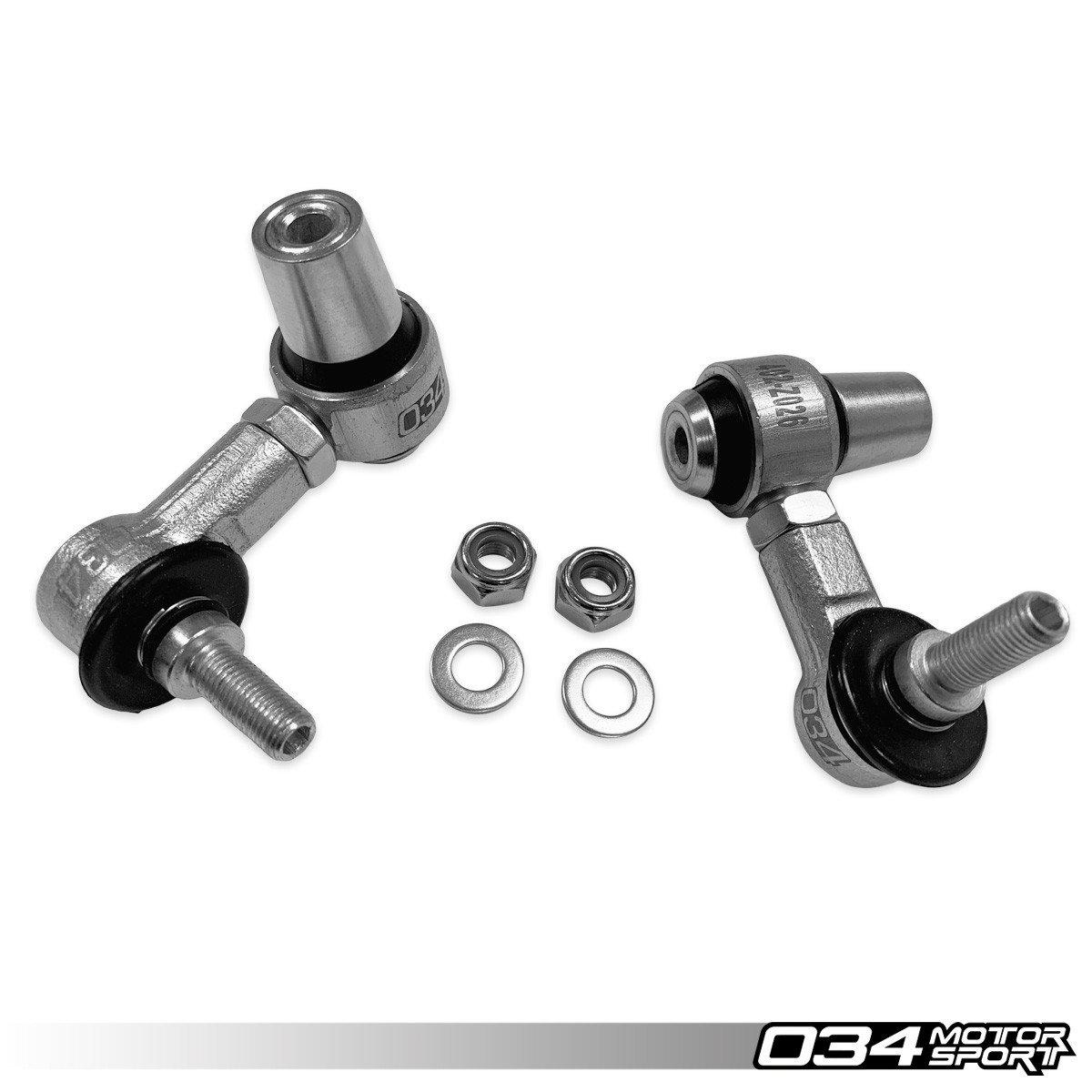 034Motorsport Dynamic+ Adjustable Rear Sway Bar End Link Kit For MKVII Vw GTI/Gli/R/Jetta And 8S/8V/8V.5 Audi Tt/Tts/TTRS/A3/S3/RS3