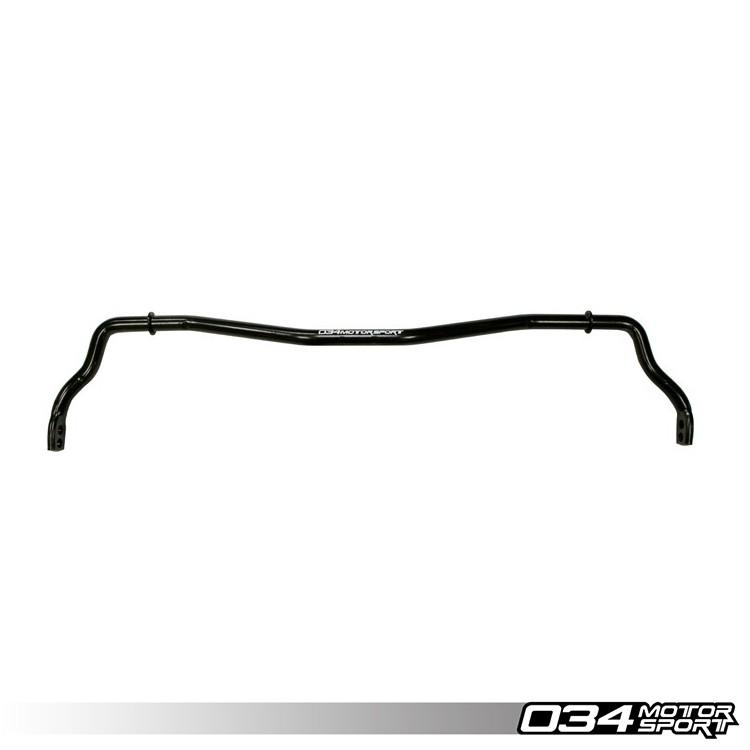 034Motorsport Solid Rear Sway Bar, B6/B7 Audi A4/S4/RS4 Quattro & FWD, Adjustable-A Little Tuning Co
