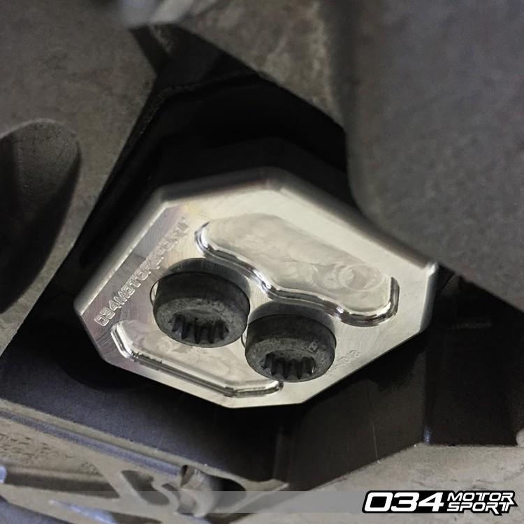 034Motorsport Transmission Mount Insert, C7 Audi A6/S6/RS6 & A7/S7/Rs7, Billet Aluminum