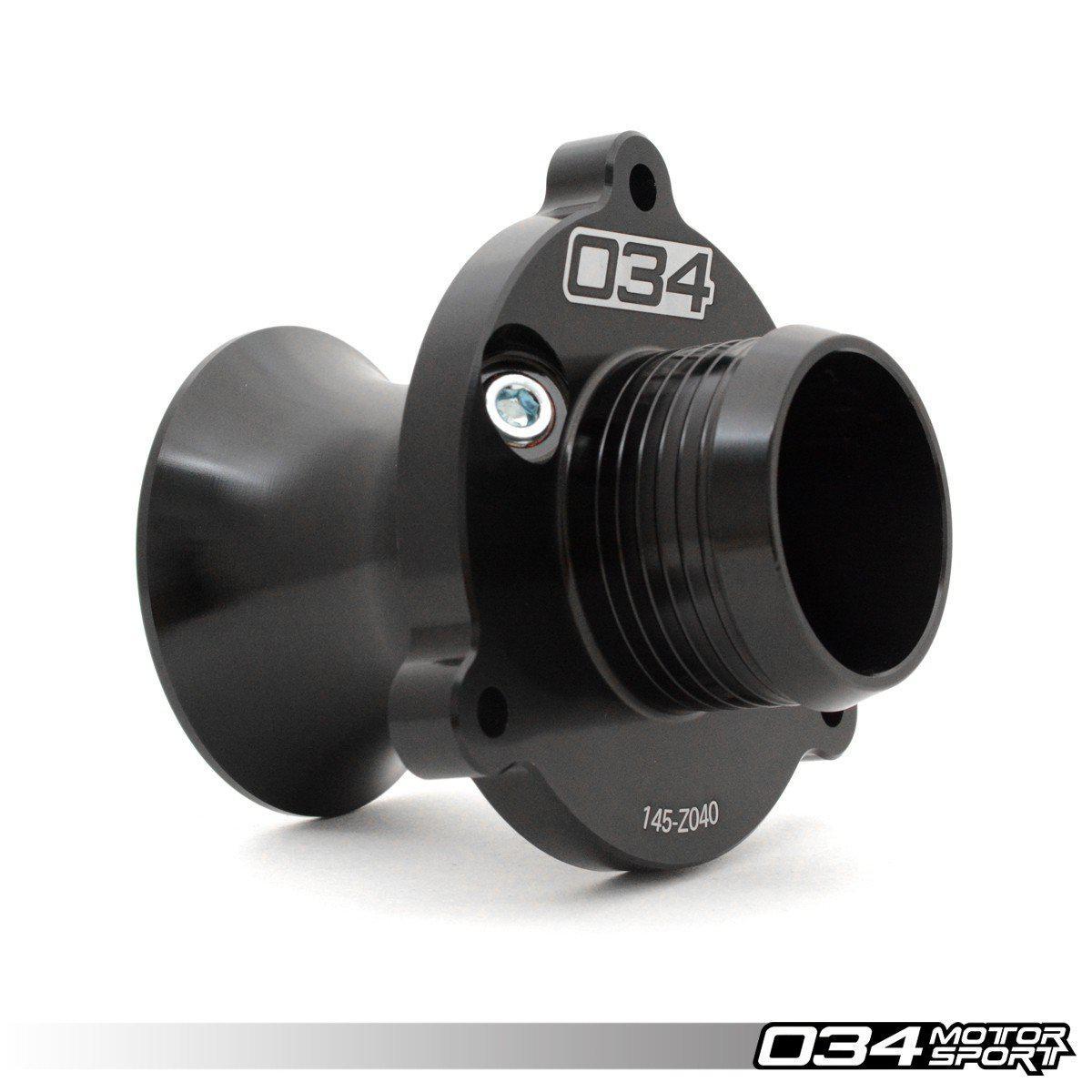 034Motorsport Turbo Muffler Delete With Test Ports, Volkswagen MKVII Golf/GTI/R, 8V/8S Audi A3/S3/Tt/Tts, B8/B9 Audi A4/A5/Allroad