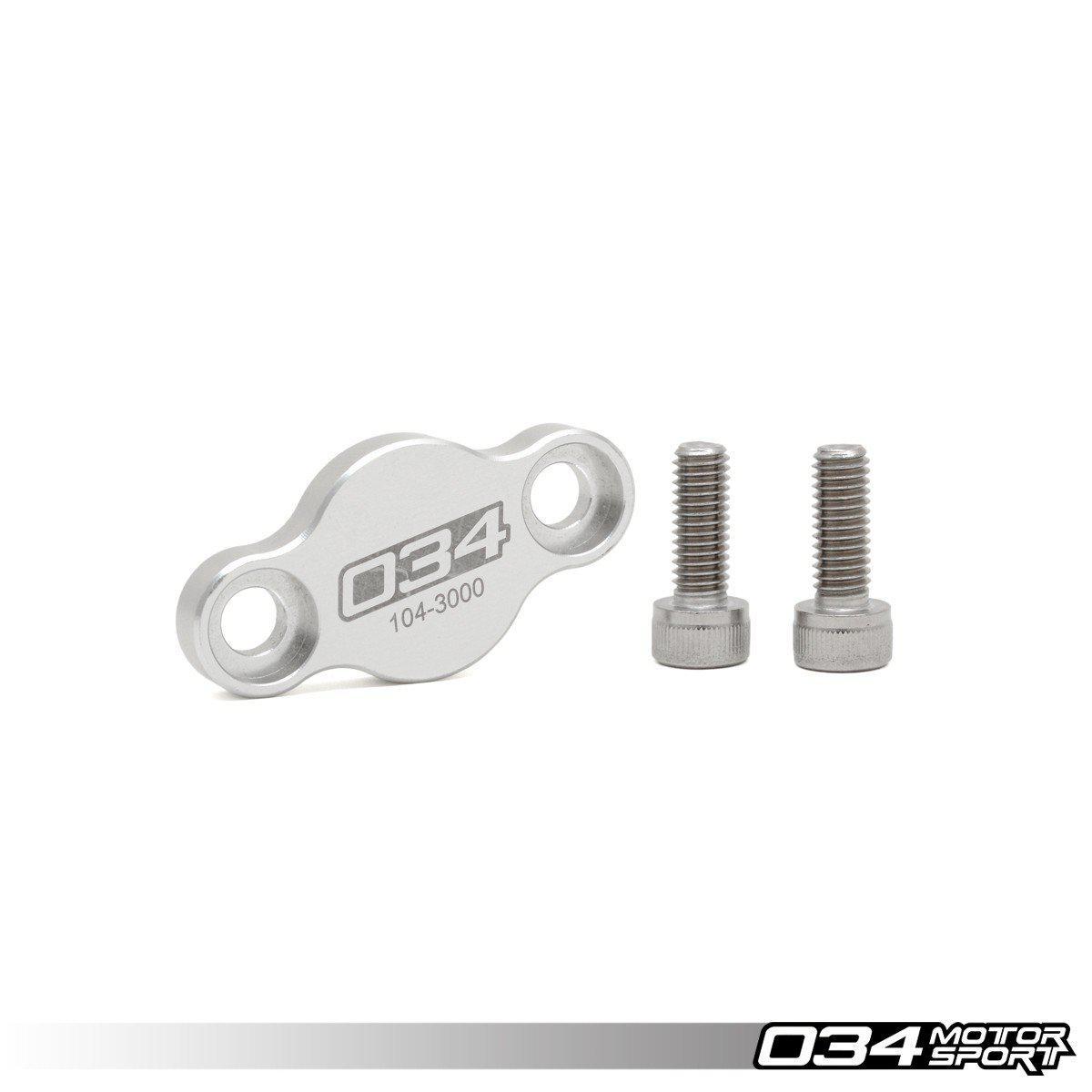 1.8T Sai Blockoff Plate, Secondary Air Injection Delete Block Off