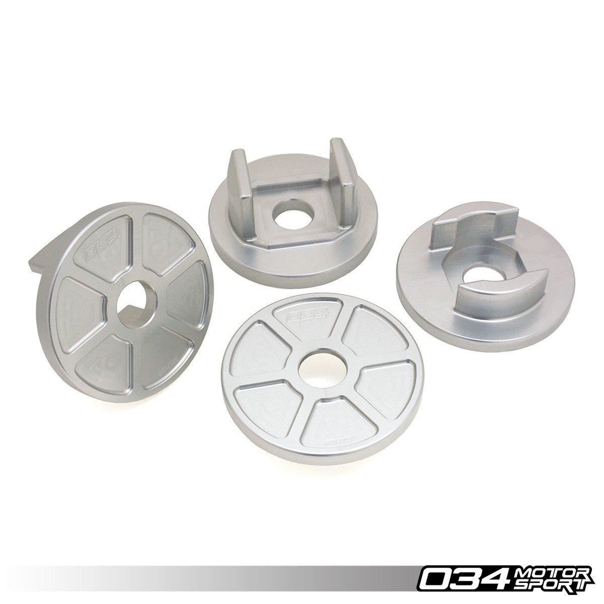 Billet Aluminum Rear Subframe Mount Insert Kit, B8/B8.5 Audi S4/RS4, S5/RS5, Allroad, Q5/SQ5