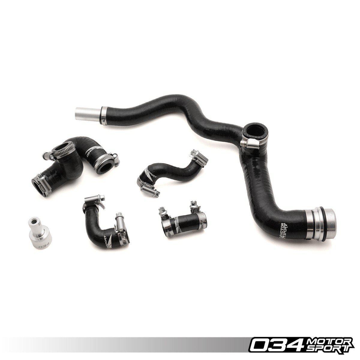 Breather Hose Kit, Early Audi Tt 225, Amu, Reinforced Silicone-A Little Tuning Co