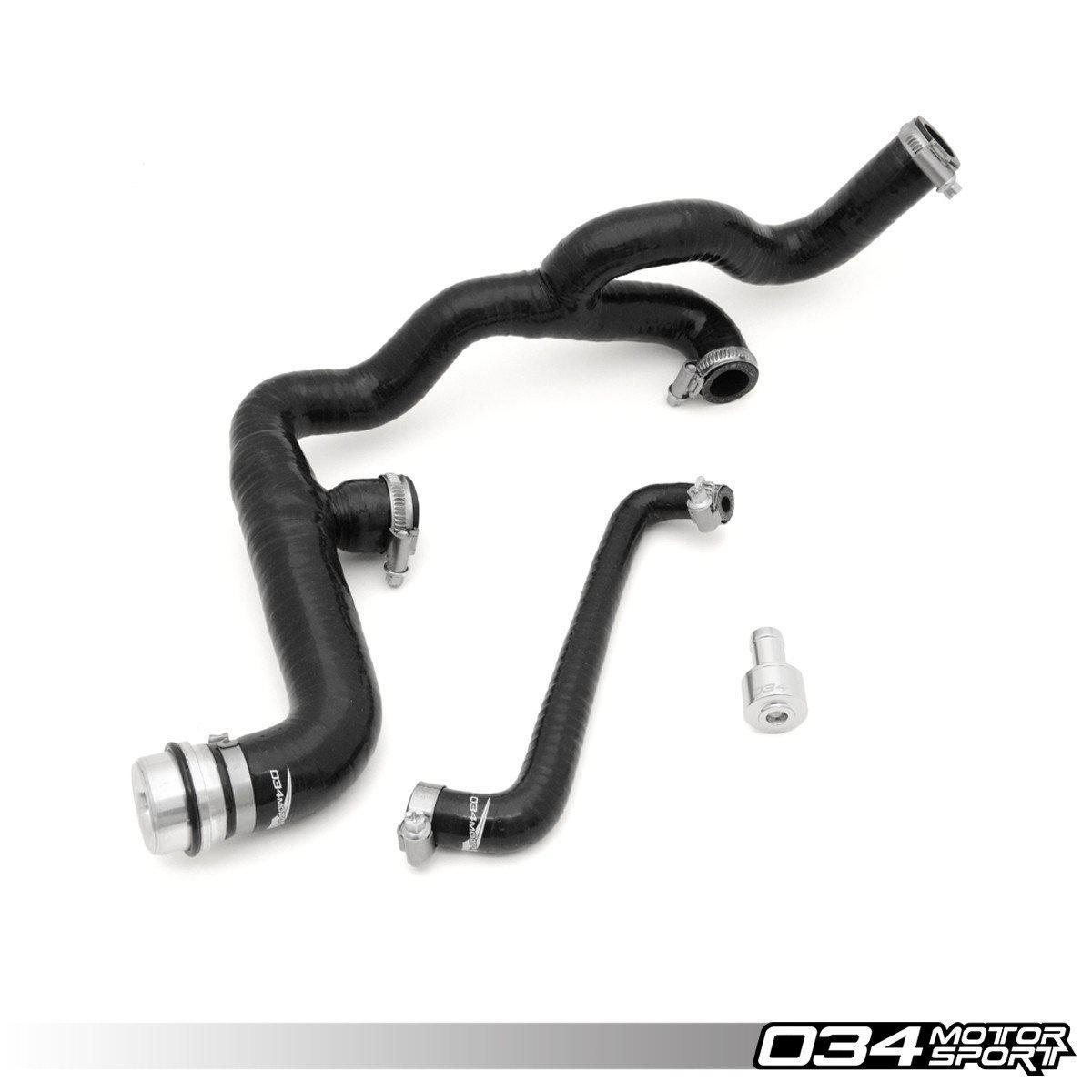 Breather Hose Kit, MKIV Volkswagen &amp; 8N/8L Audi 1.8T AWD/Atc, Reinforced Silicone-A Little Tuning Co