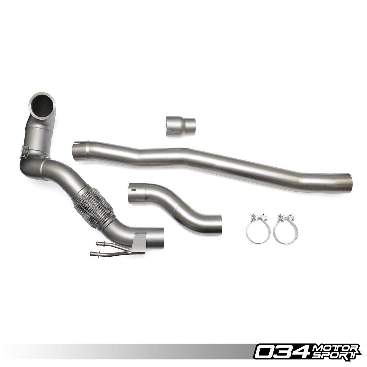 Cast Stainless Steel Performance Downpipe, 8V Audi A3/S3 &amp; MKVII Volkswagen Golf/GTI/R-A Little Tuning Co