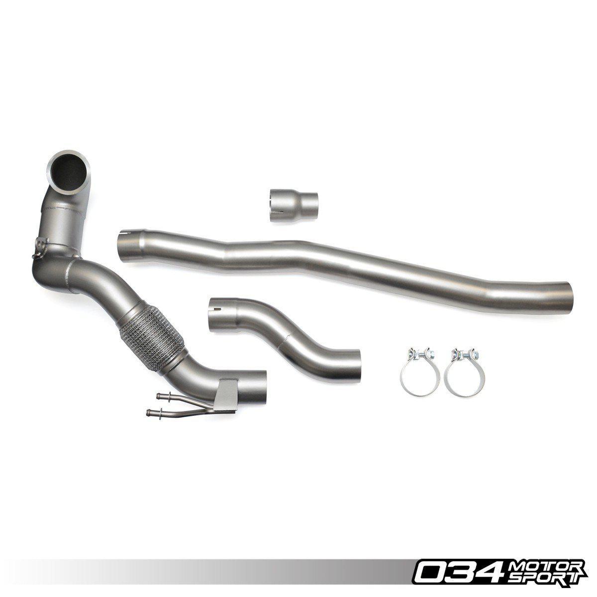 Cast Stainless Steel Performance Downpipe, 8V Audi A3/S3 & MKVII Volkswagen Golf/GTI/R
