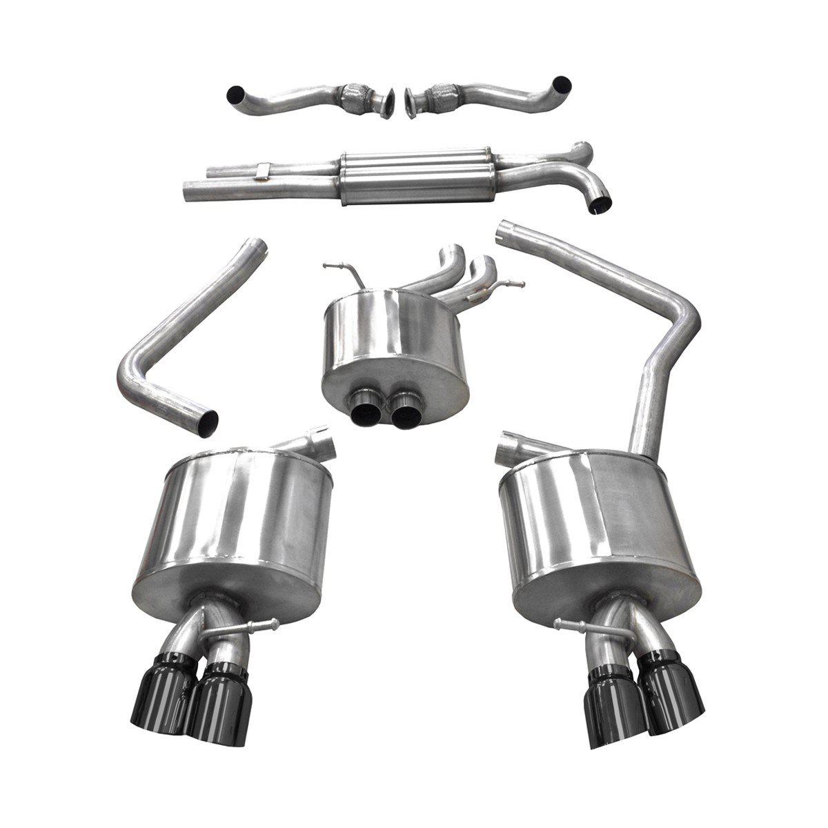 Corsa Performance B8 Audi S4/S5 3.0t Cat-Back Exhaust System