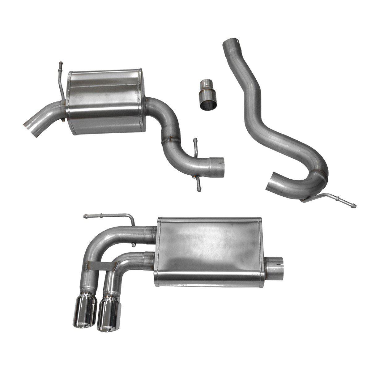 Corsa Performance MKV Volkswagen Golf/GTI 2.0T Cat-Back Exhaust System-A Little Tuning Co