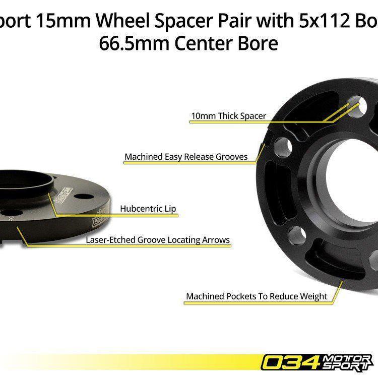Dynamic+Flush Wheel Spacer Kit, B8 Audi RS5