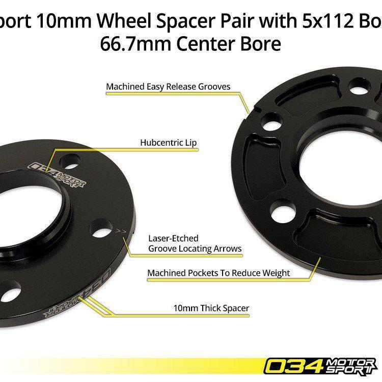 Dynamic+Flush Wheel Spacer Kit, B8 Audi RS5