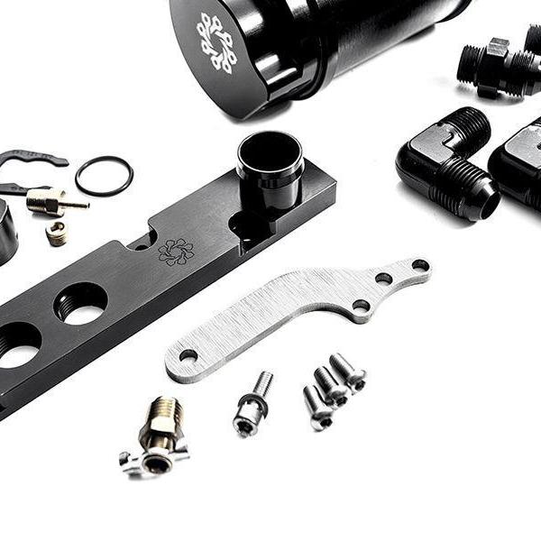 IE MK5 &amp; MK6 Golf R 2.0T FSI Recirculating Catch Can Kit (For OEM Valve Cover)-A Little Tuning Co