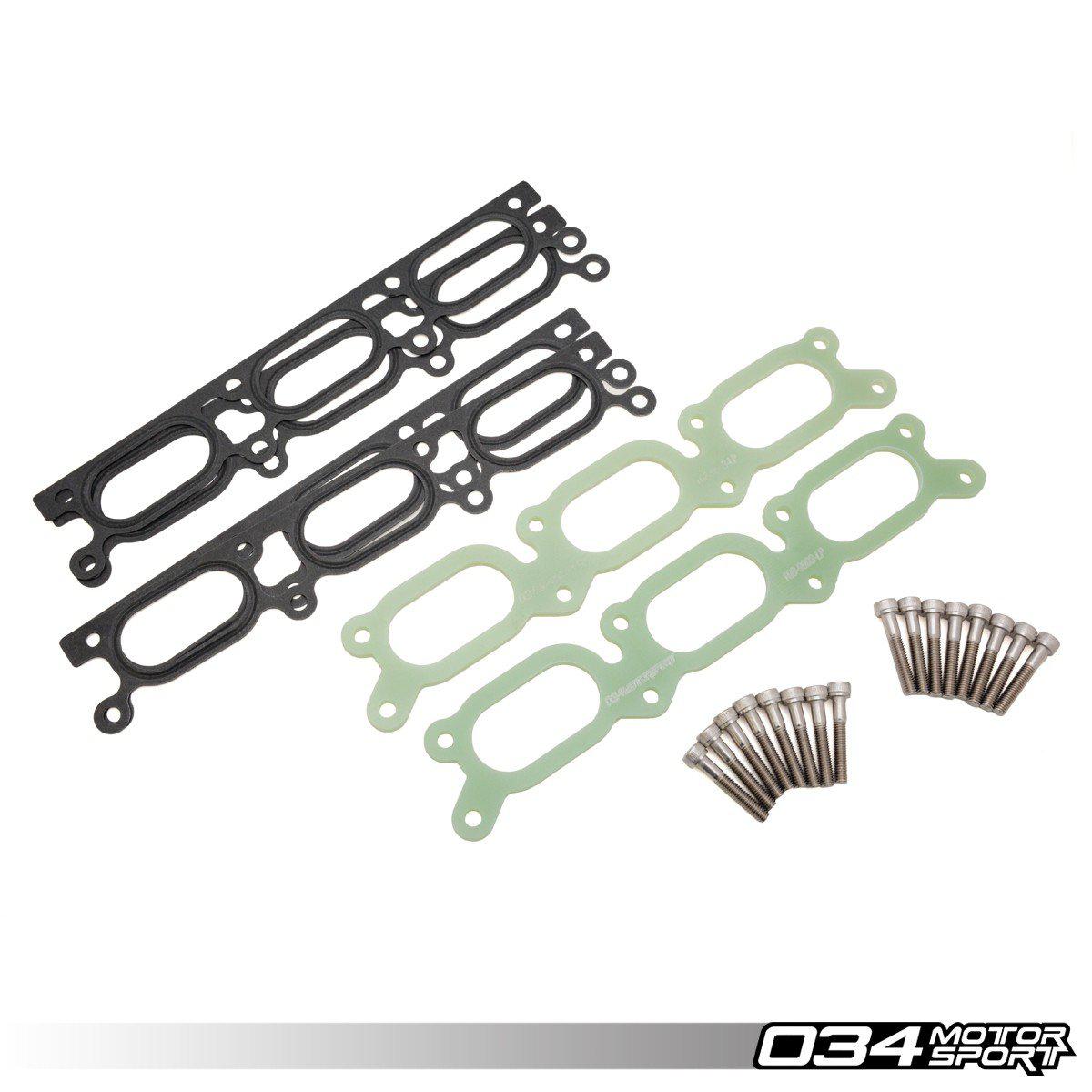 Intake Manifold Spacer, Phenolic, Audi B5 A4/S4/RS4 C5 A6/Allroad 2.7T & 2.8L 30v V6